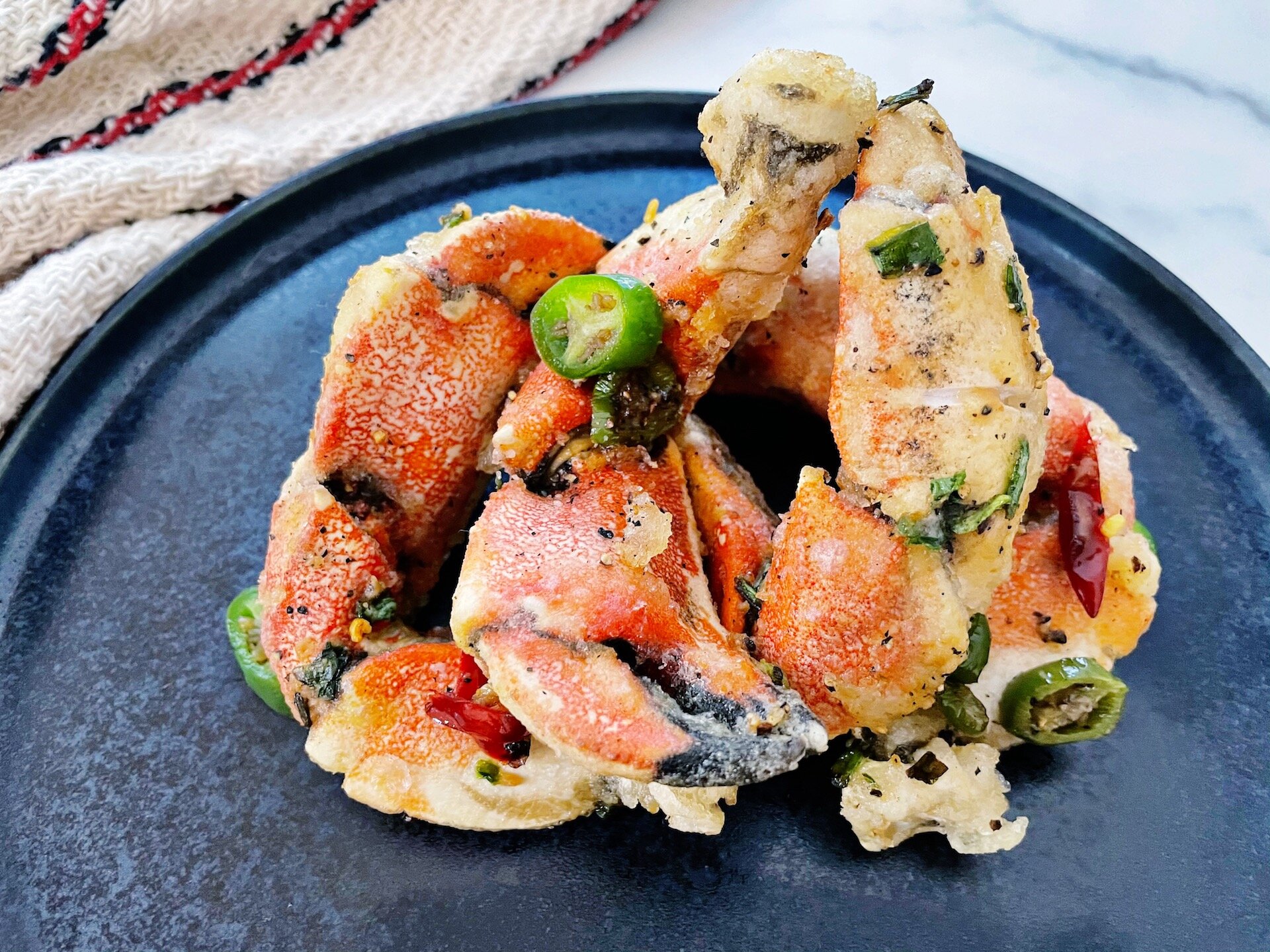 Vietnamese Salt & Pepper Crab “Cua Rang Muoi” Recipe — WHISKEY & BOOCH