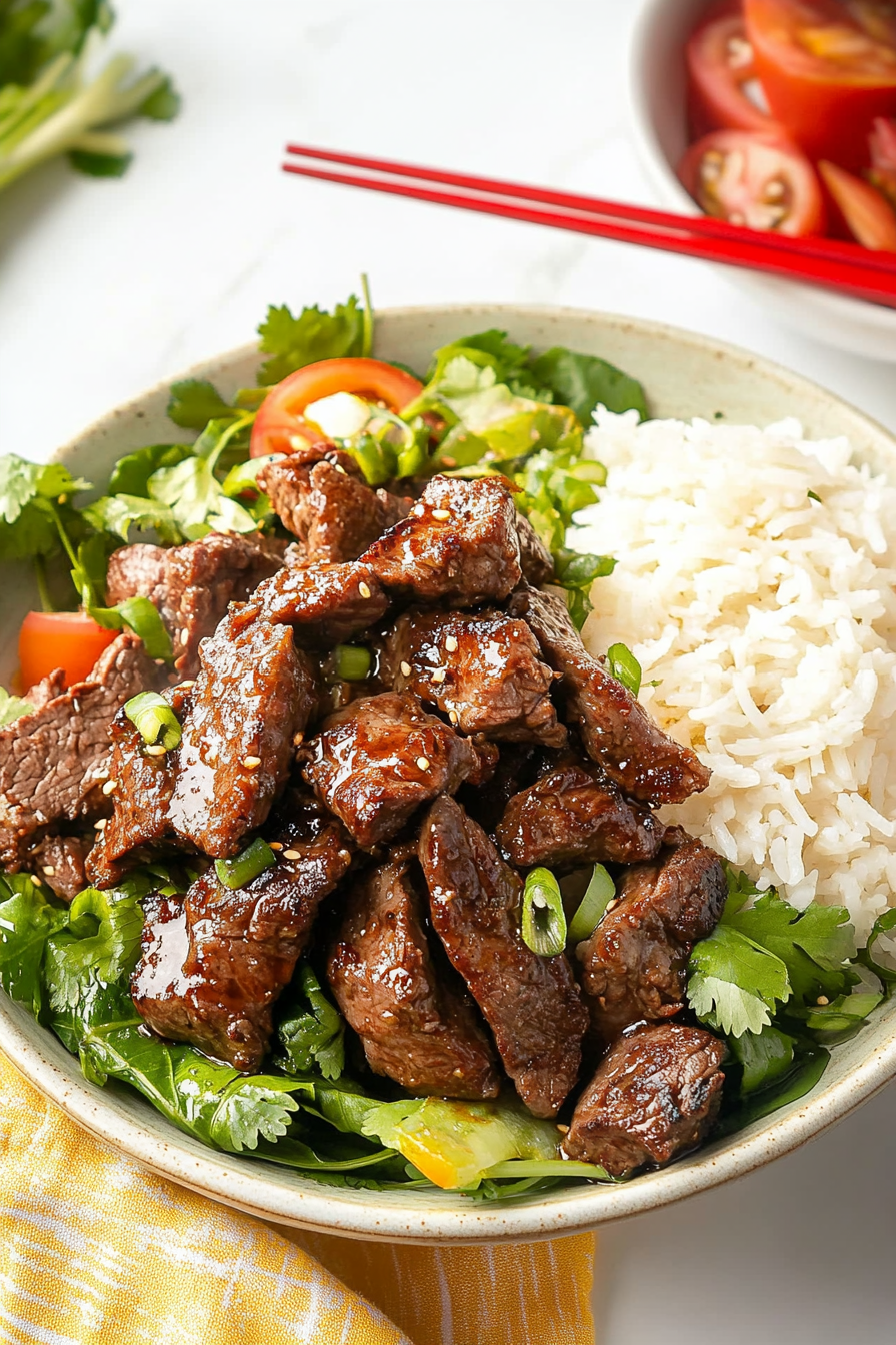 Bo Luc Lac- Vietnamese Shaking Beef Recipe