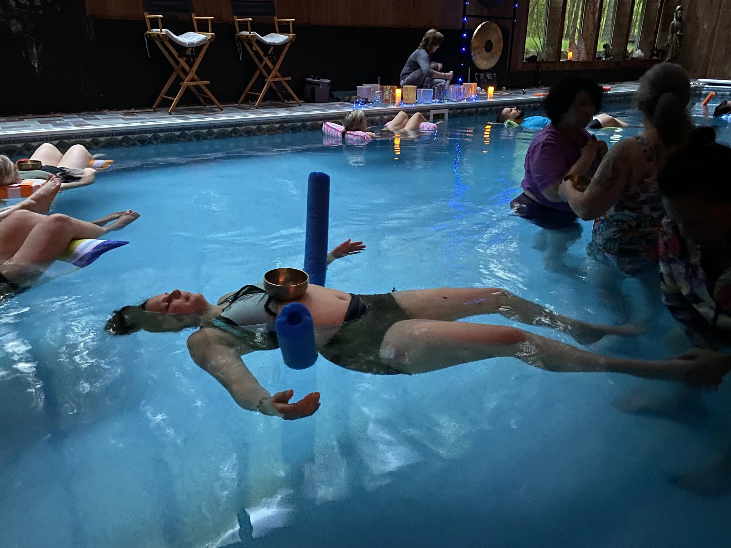 What is a Floating Sound Bath? Your Questions Answered — The Deep End