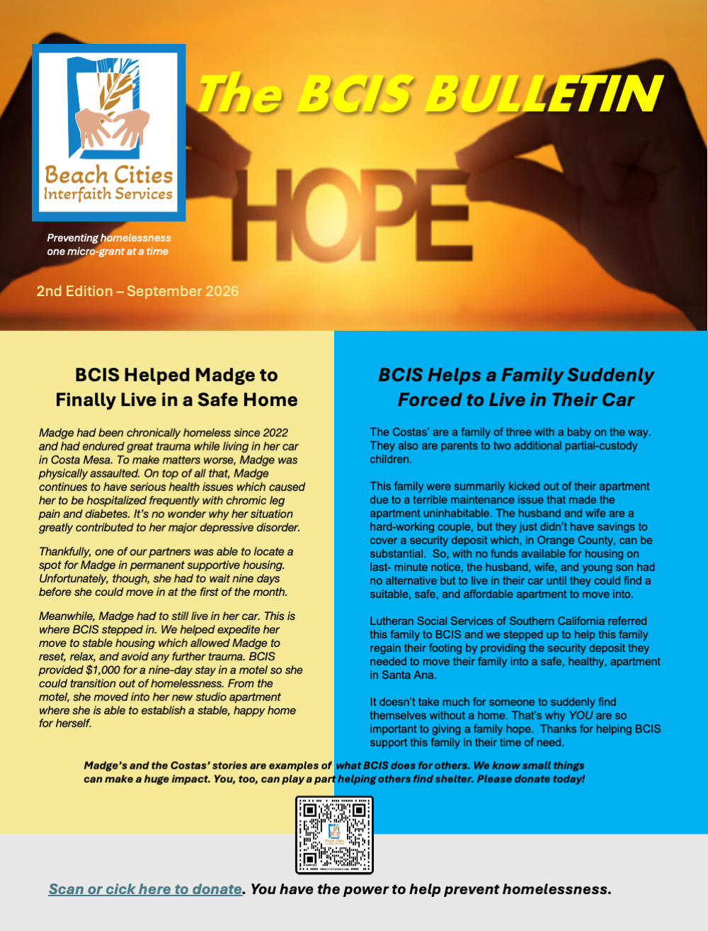 September Newsletter