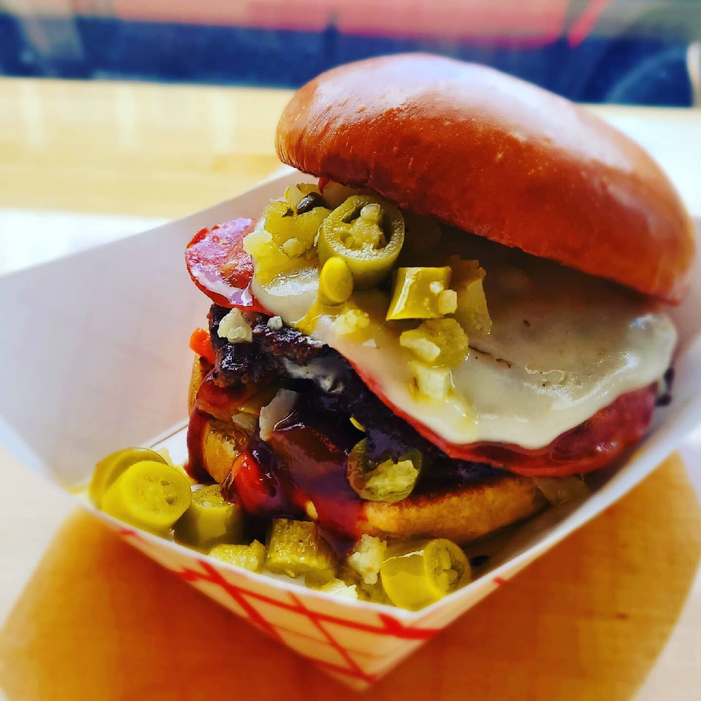Starting Thursday, say hello to our new special, &quot;Spicy Italian Beef&quot;: Chicago Style Giardinera, Spicy Calabrian Pepperoni, Provolone, and Zip Sauce!!! 
#burgerandfries #burgers #italianbeef #burgersfriesshakes #chelseamichigan