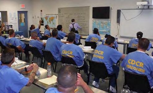 Students in a Southwestern College class at the Richard J. Donovan Correctional Facility. Launched with support from Michelson 20MM, UC Irvine LIFTED’s initial cohort will recruit from Southwestern students in prison with associate degrees ready for…