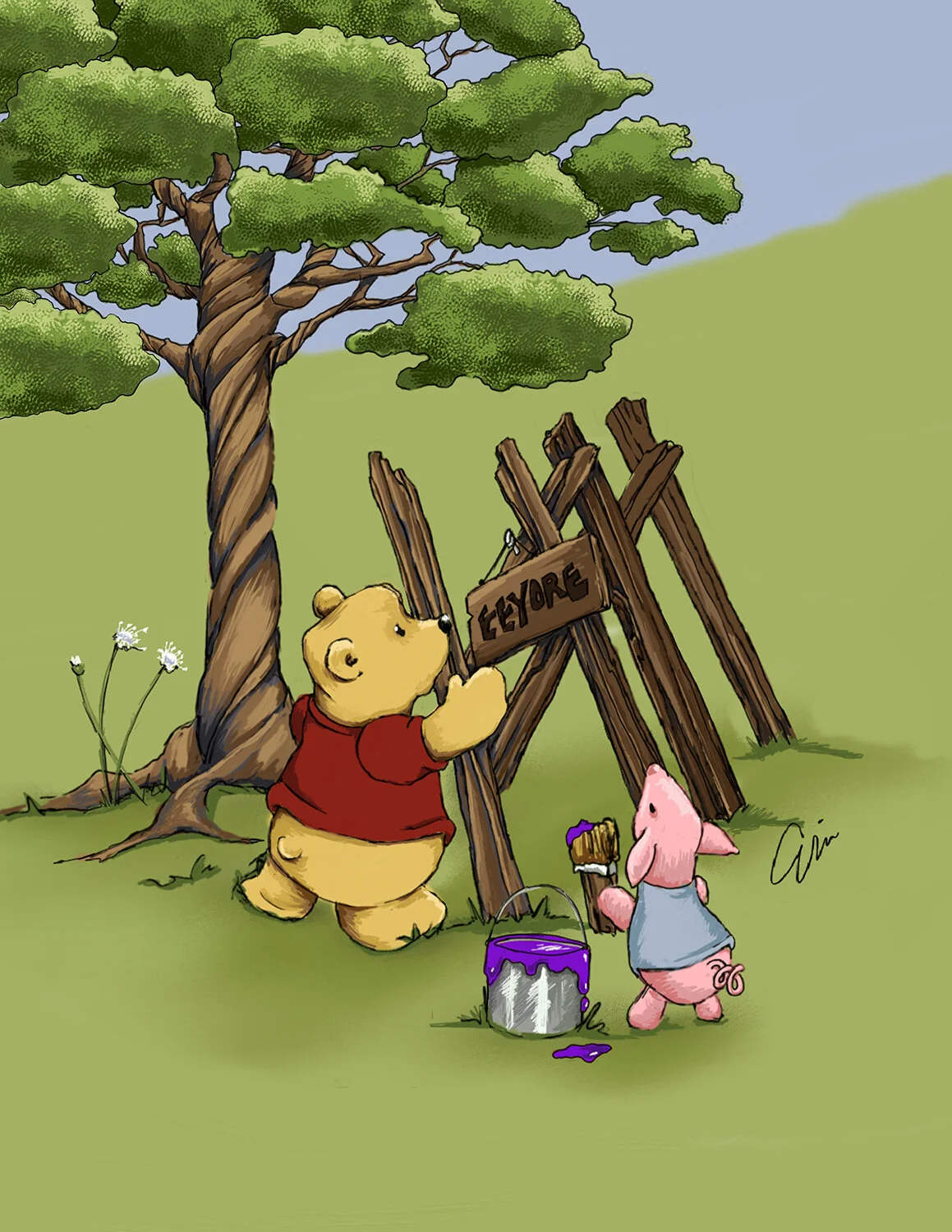 Illustration for Winnie the Pooh:  Orlando Rep