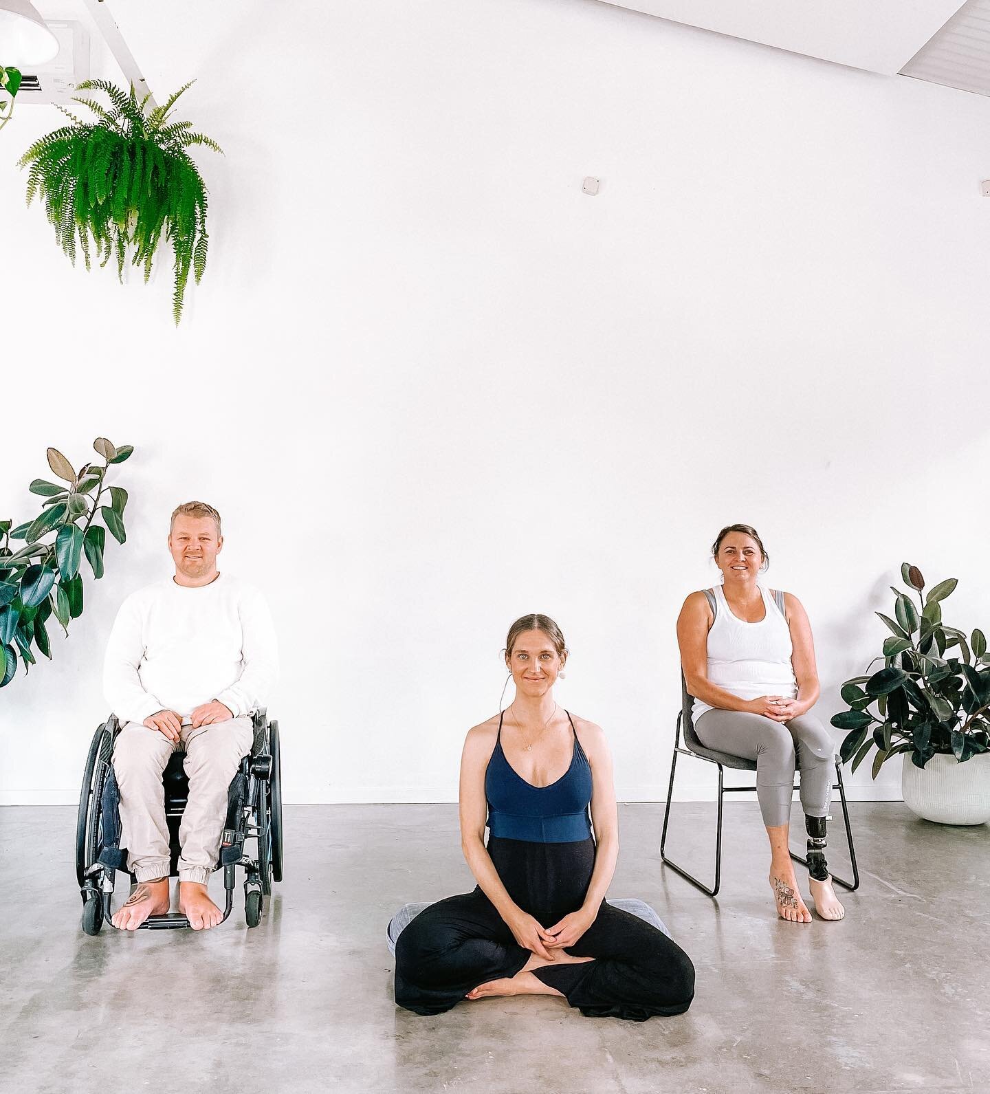 Oh yes&mdash;this happened! 🌻

We filmed a yoga series for all abilities ✨. It began as a series for anyone living with Spinal Cord Injury (SCI) but along the way we realised these classes might just spark some intrigue and inspiration into breath-i