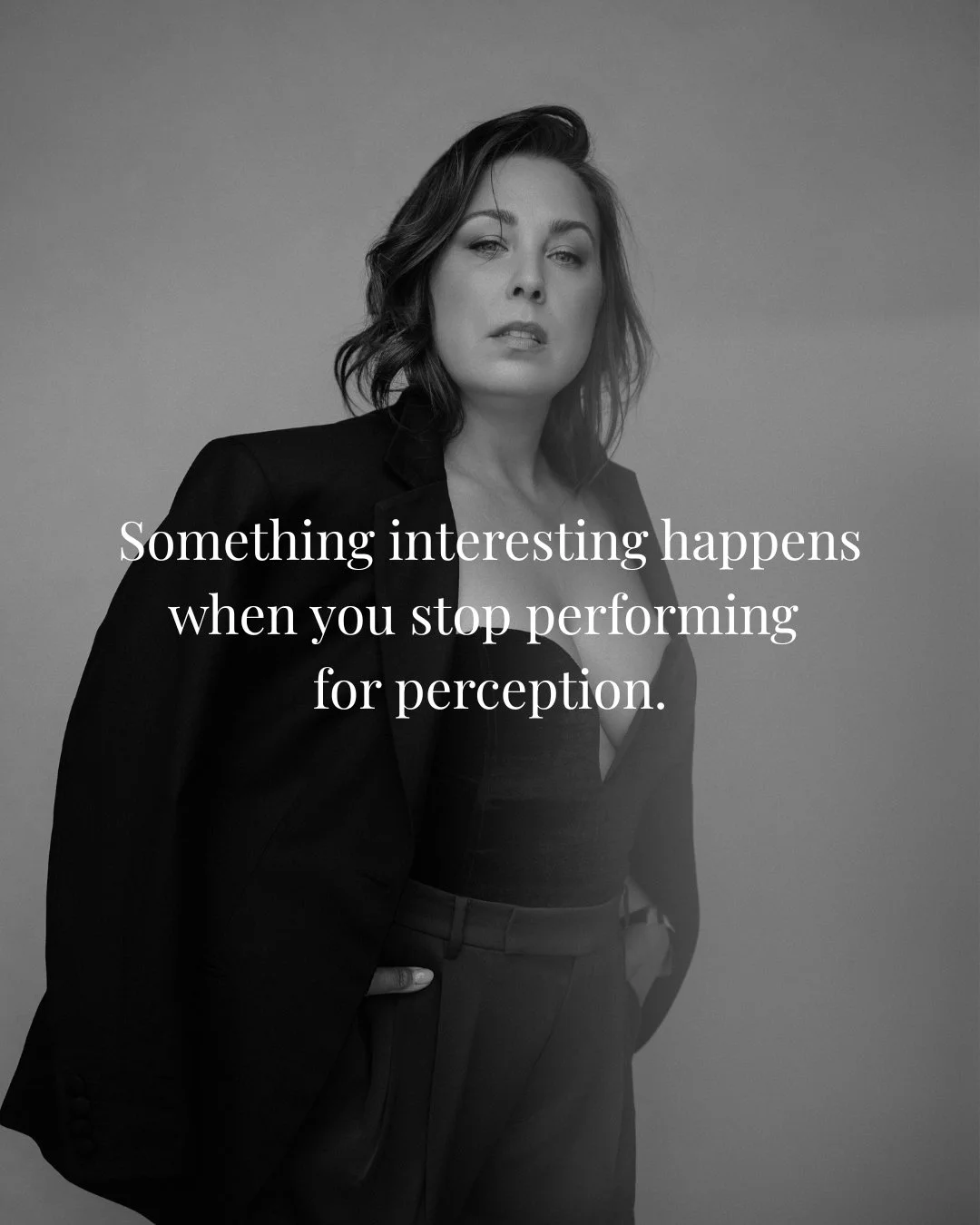The interesting part about personal growth is that it rarely shows up the way people expect it to.

It&rsquo;s not always louder and it's not always more confident.

Sometimes it just means you start noticing things you used to overlook.

The dynamic