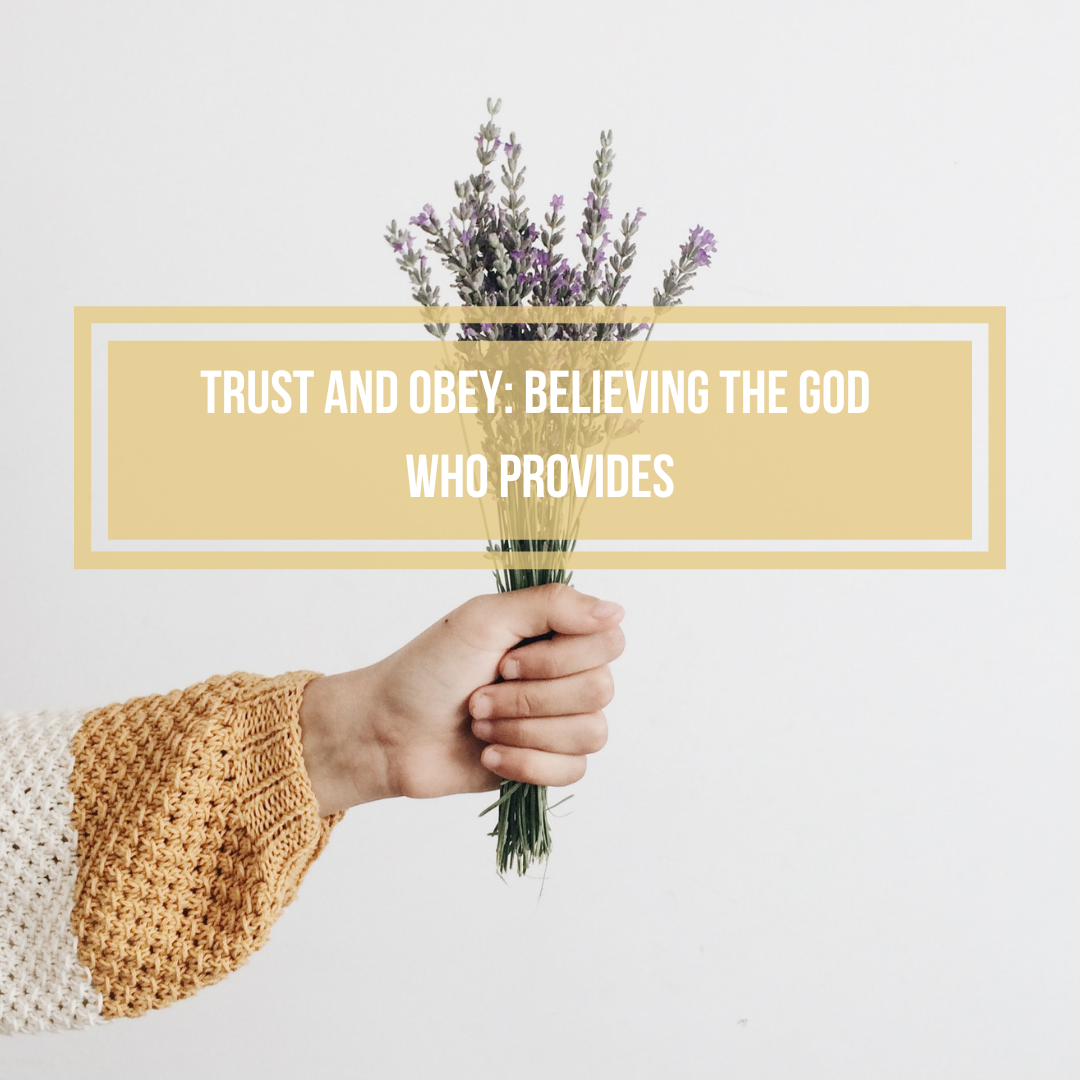 Trust and Obey: Believing the God Who Provides