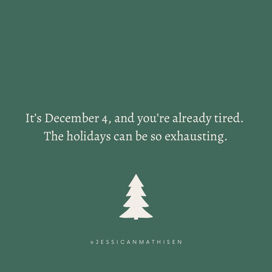 There&rsquo;s a fantasy Christmas I&rsquo;ve constructed in my mind. Maybe you have one too? During this fantasy Christmas season, I eat all of the most scrumptious treats without gaining a pound. I watch all of my favorite Christmas movies and liste