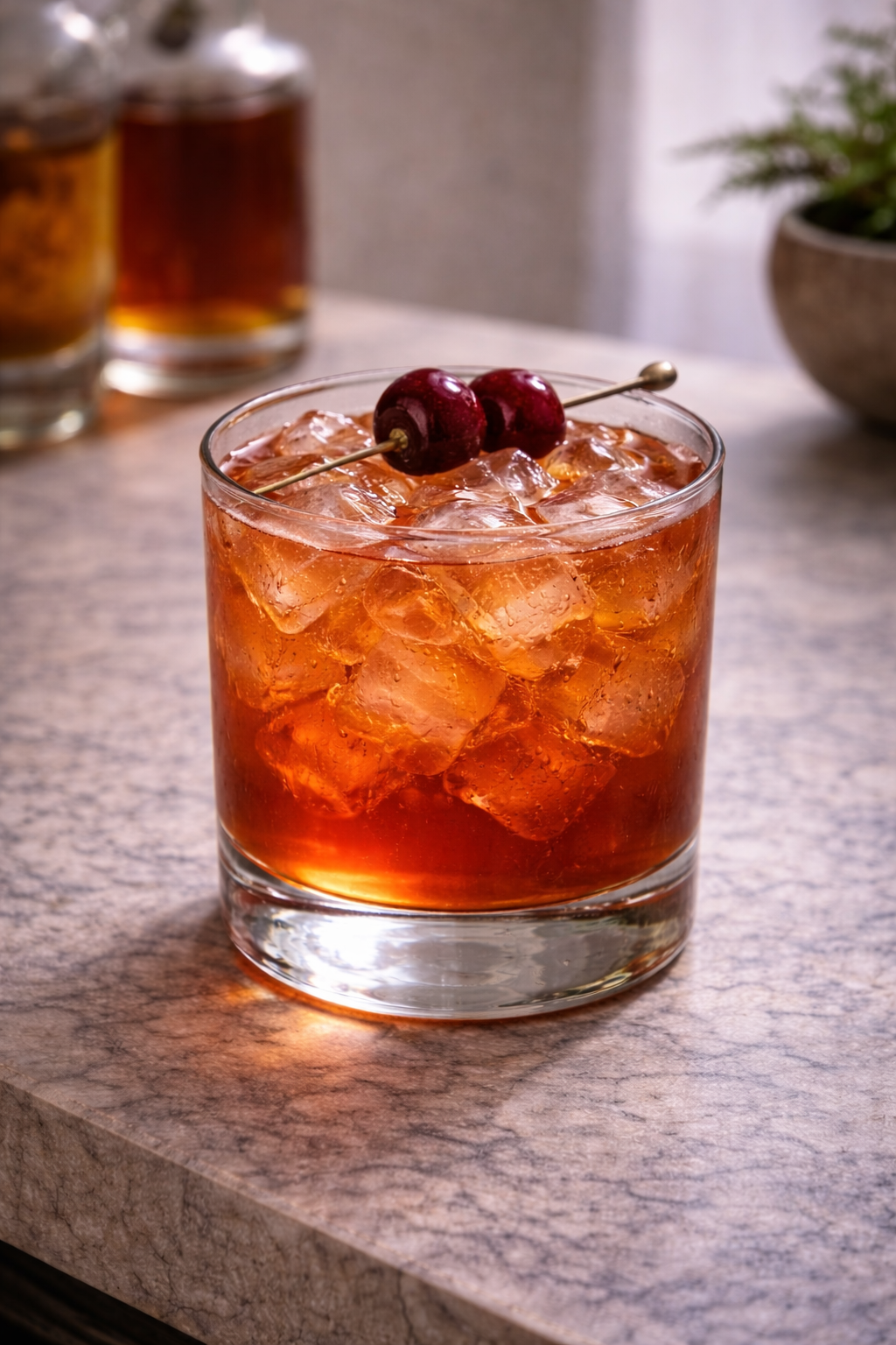 manhattan cherry shrub