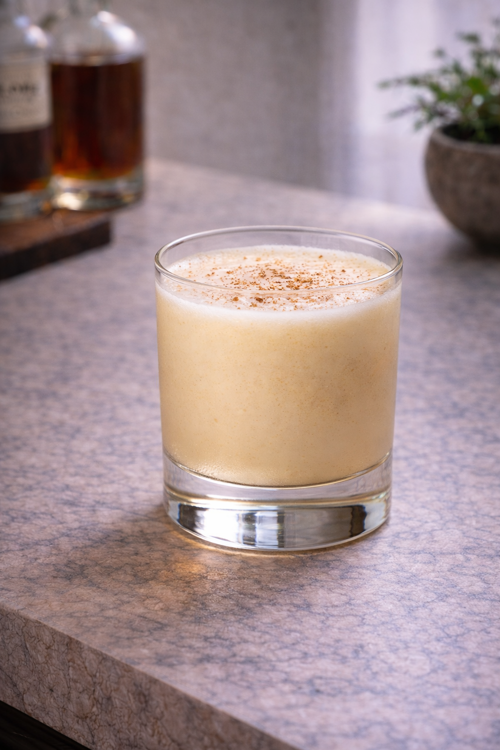 BOURBON MILK PUNCH