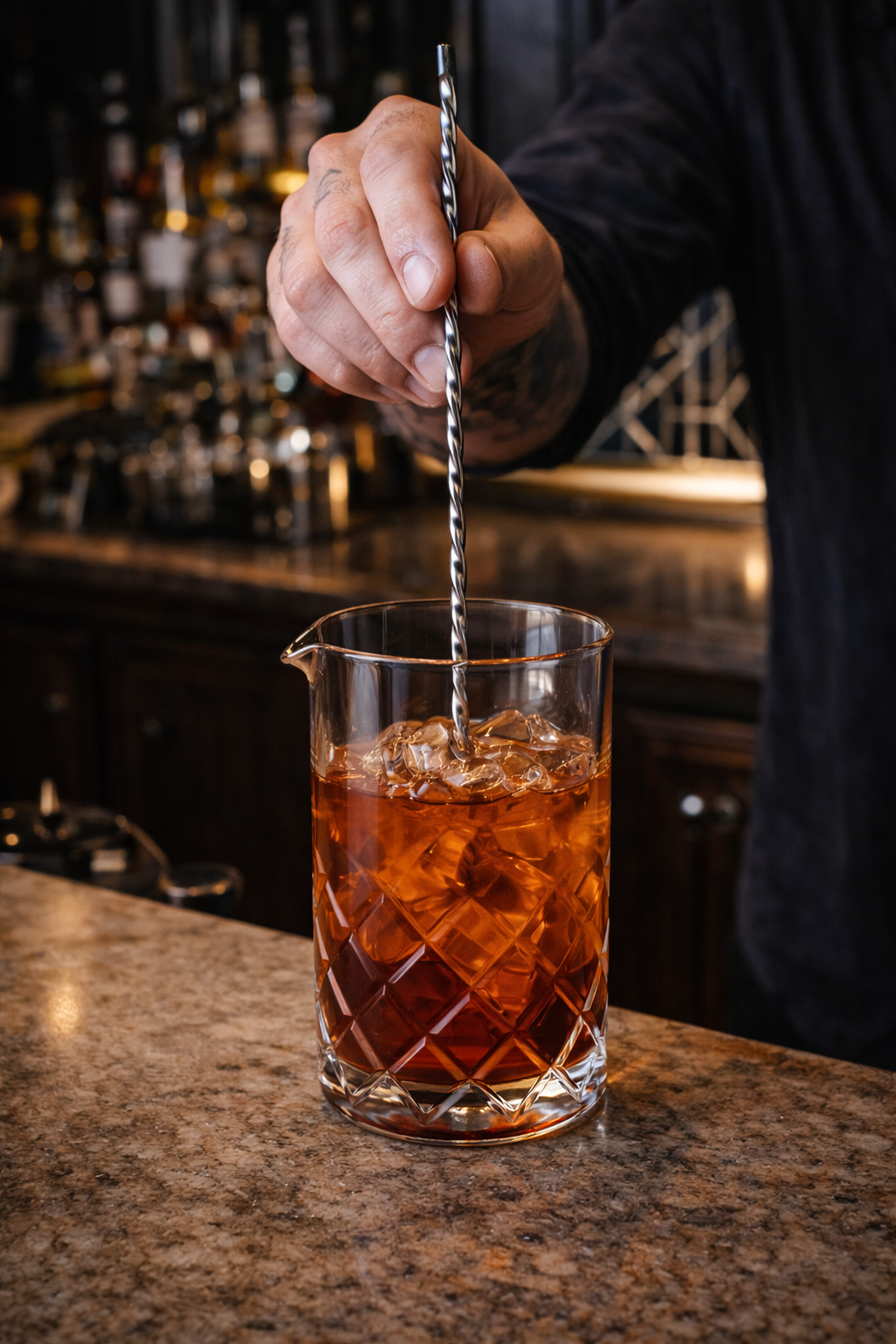 The Proper Stir: Why Most Bartenders Don't Stir Long Enough