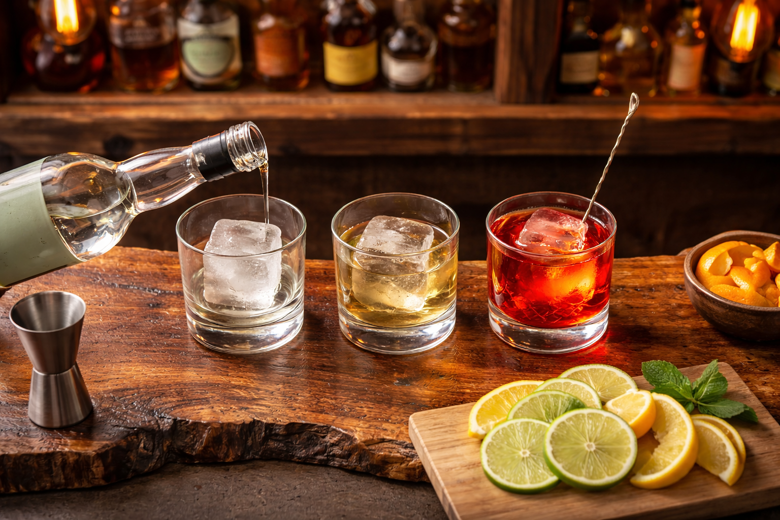 Building Drinks in the Glass: When Not to Use a Shaker