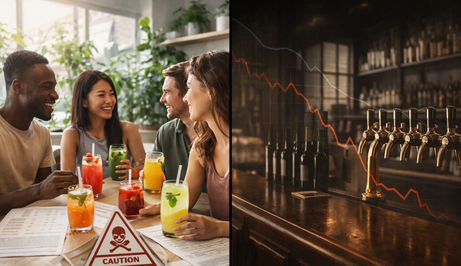 Gen Z Is Killing the Alcohol Industry: How the Sober Curious Generation Is Rewriting Drinking Culture