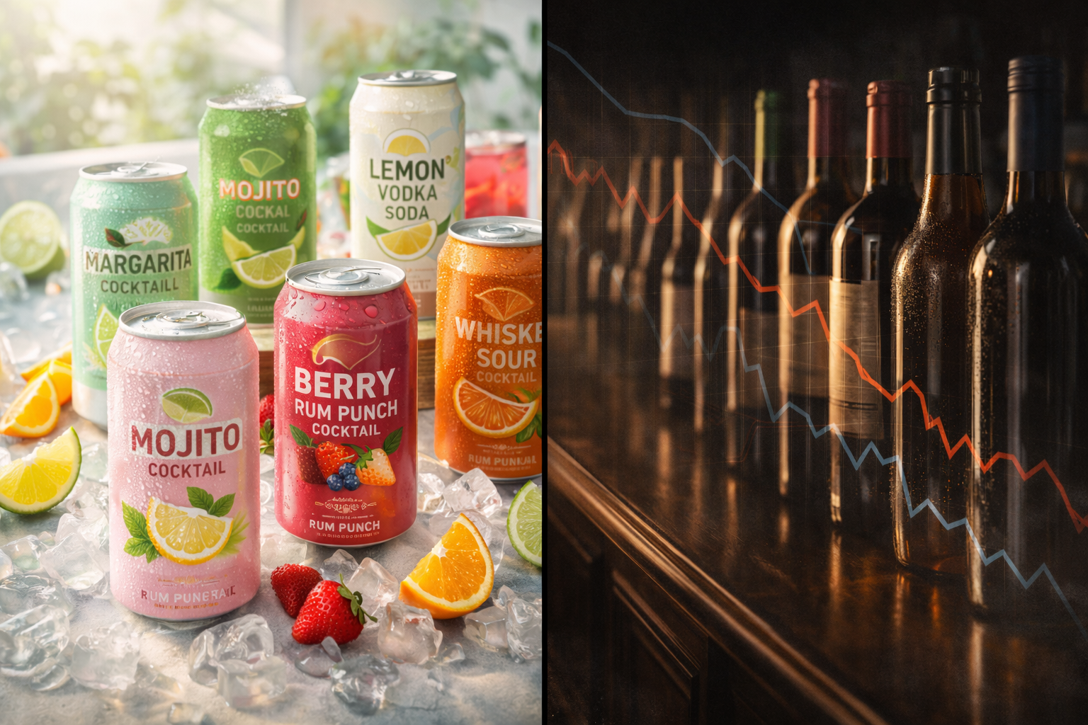 Canned Cocktails Are Saving the Alcohol Industry: How RTDs Became the $76 Billion Bright Spot in a Declining Market