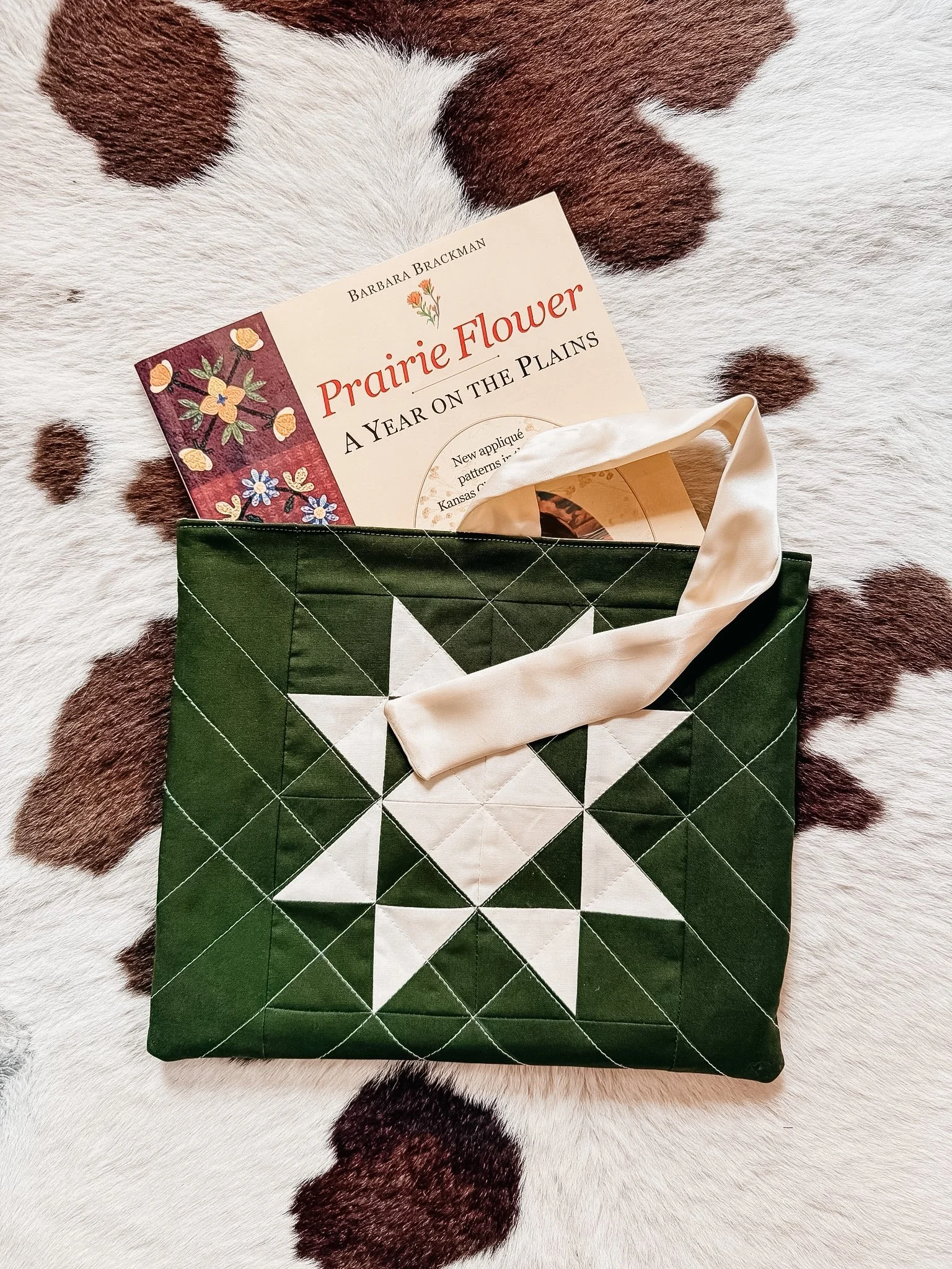 Sawtooth Star Book Sleeve Quilt Pattern
