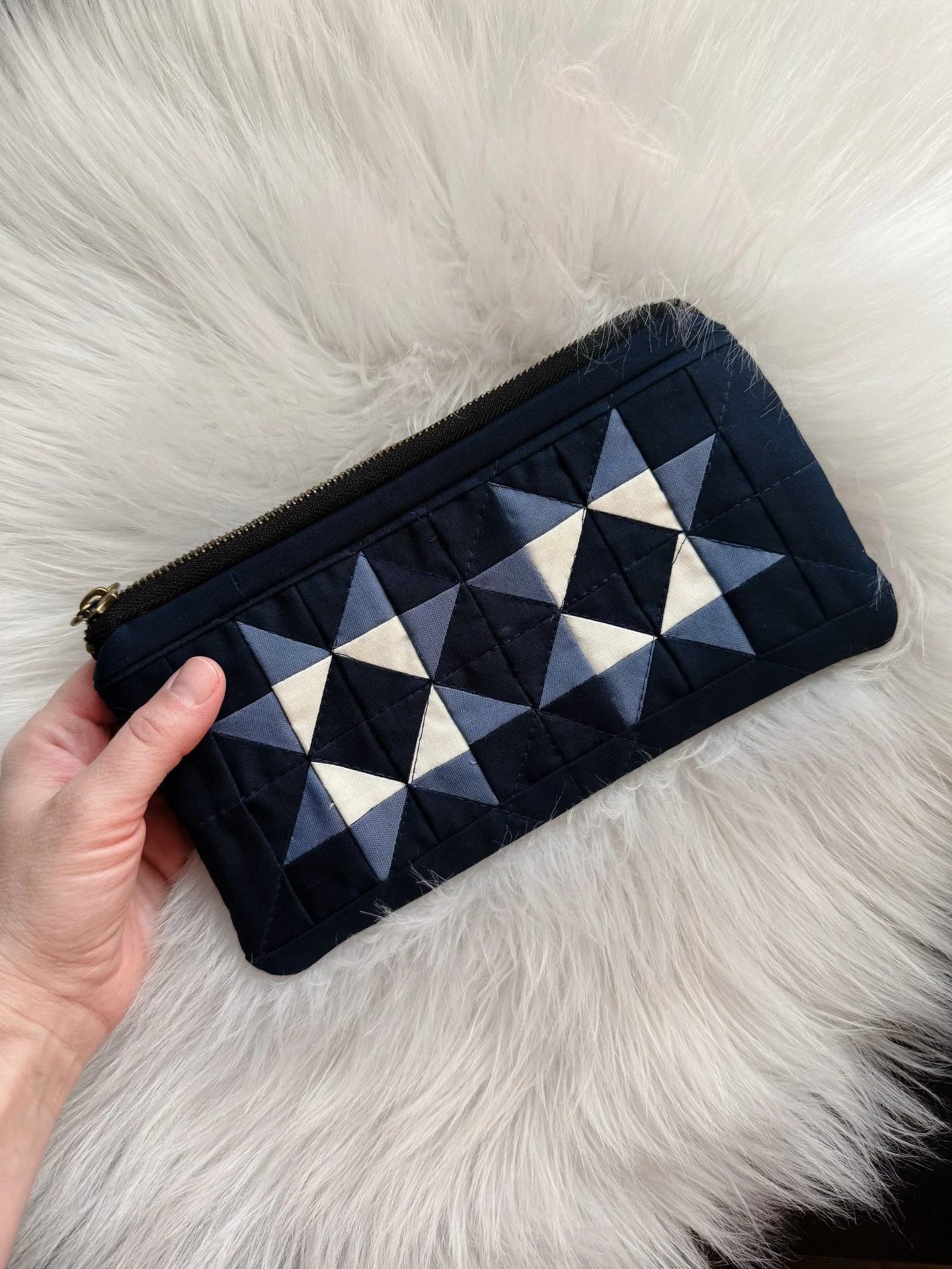 The Sawtooth Pencil Pouch Pattern is officially here 🥳
A clean, classic design with just enough challenge to keep things interesting&mdash;this intermediate pattern is now available on my website and Etsy.

Need a little extra guidance? I&rsquo;ve a