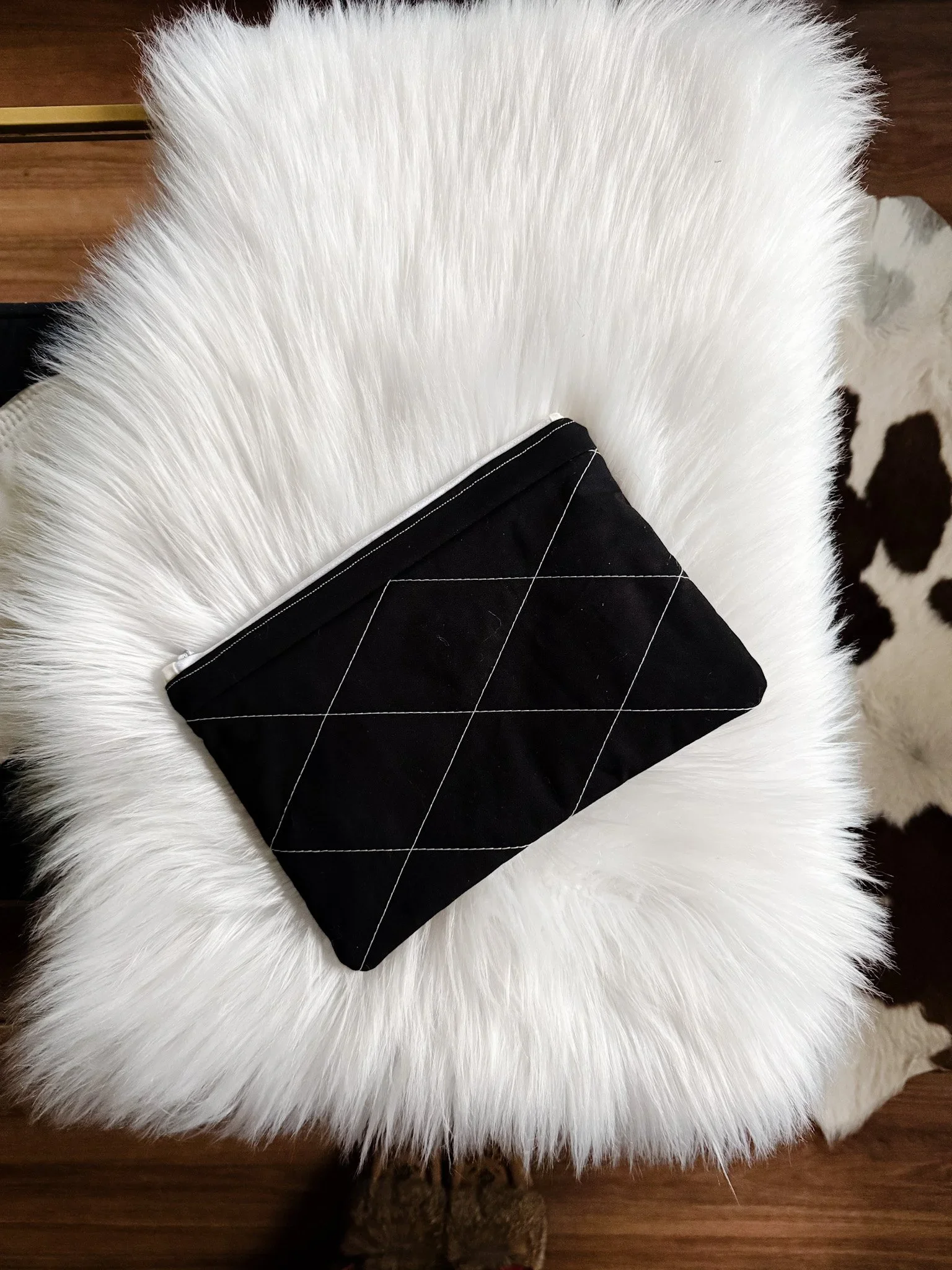 How to Sew a Quilted Zipper Pouch (Beginner Friendly!) | Full Step-by-Step Tutorial