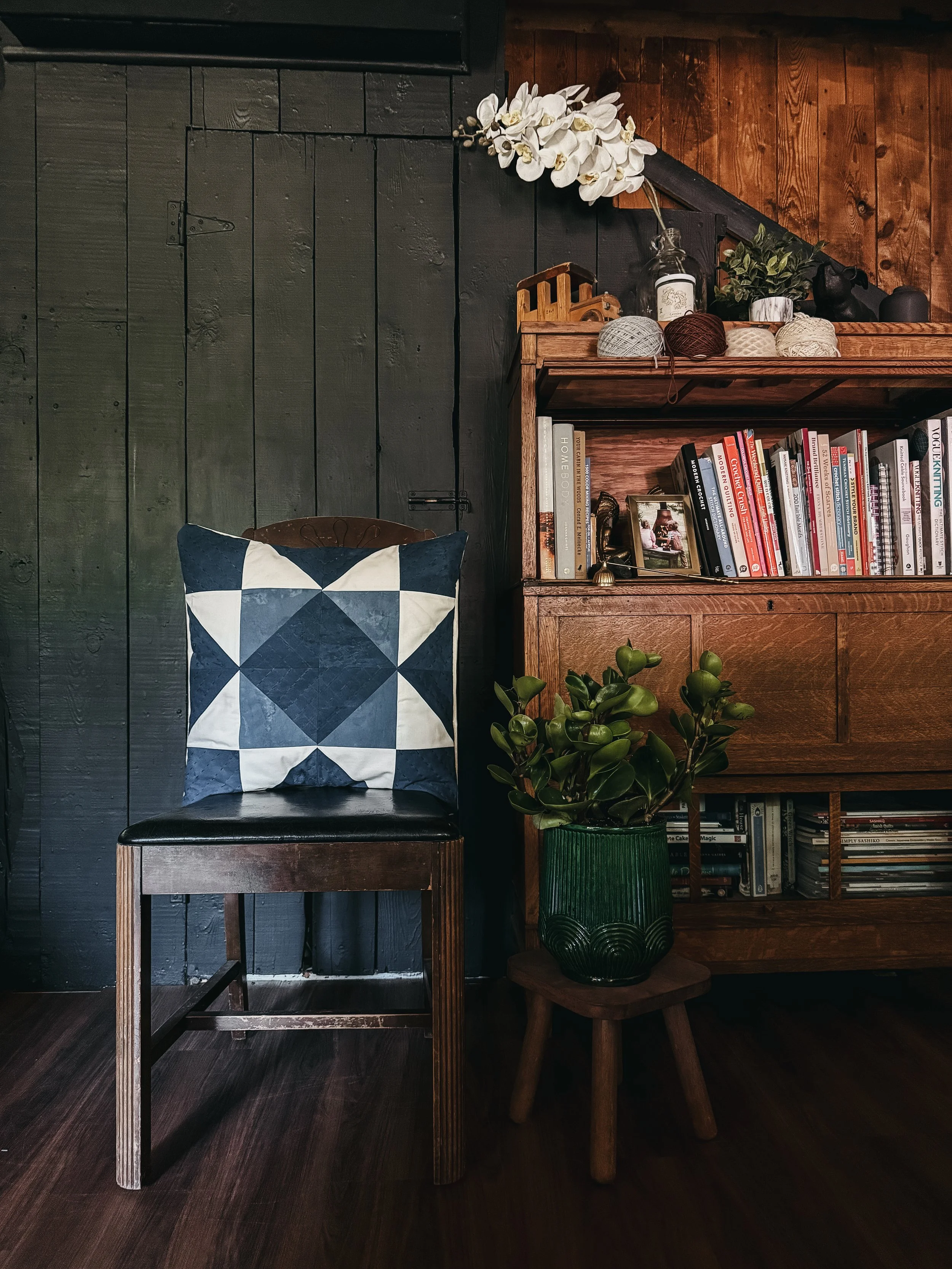 Sawtooth Pillow Cover Quilt Pattern