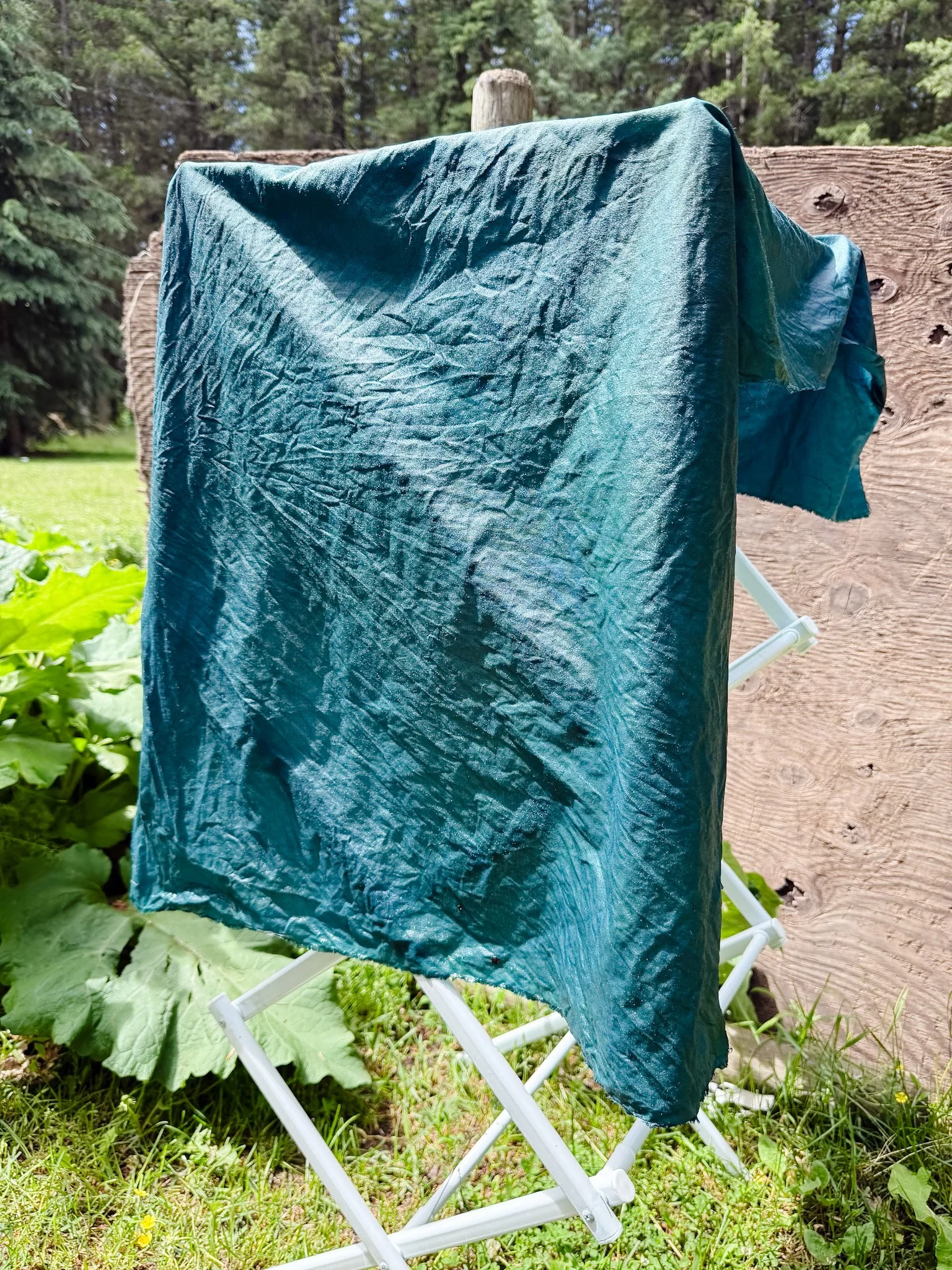 natural indigo dyeing quilts
