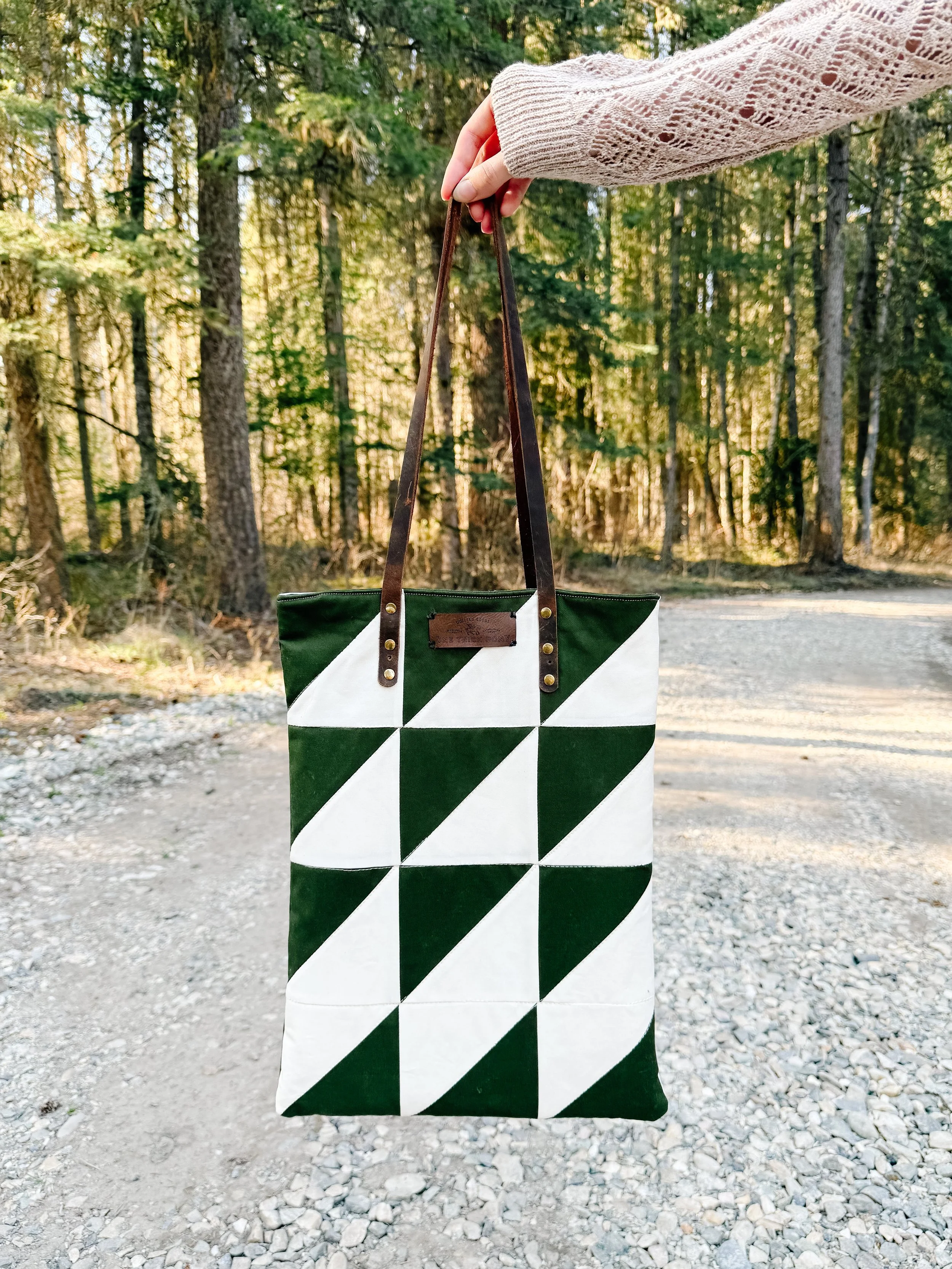 Beatrice Quilted Book Tote Pattern