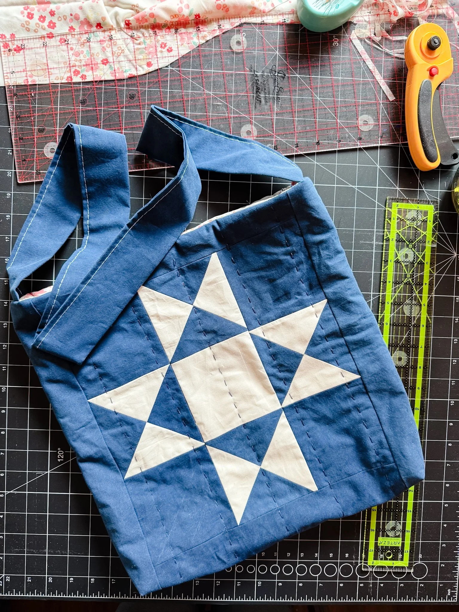 The Ohio Star Tote Quilt Pattern
