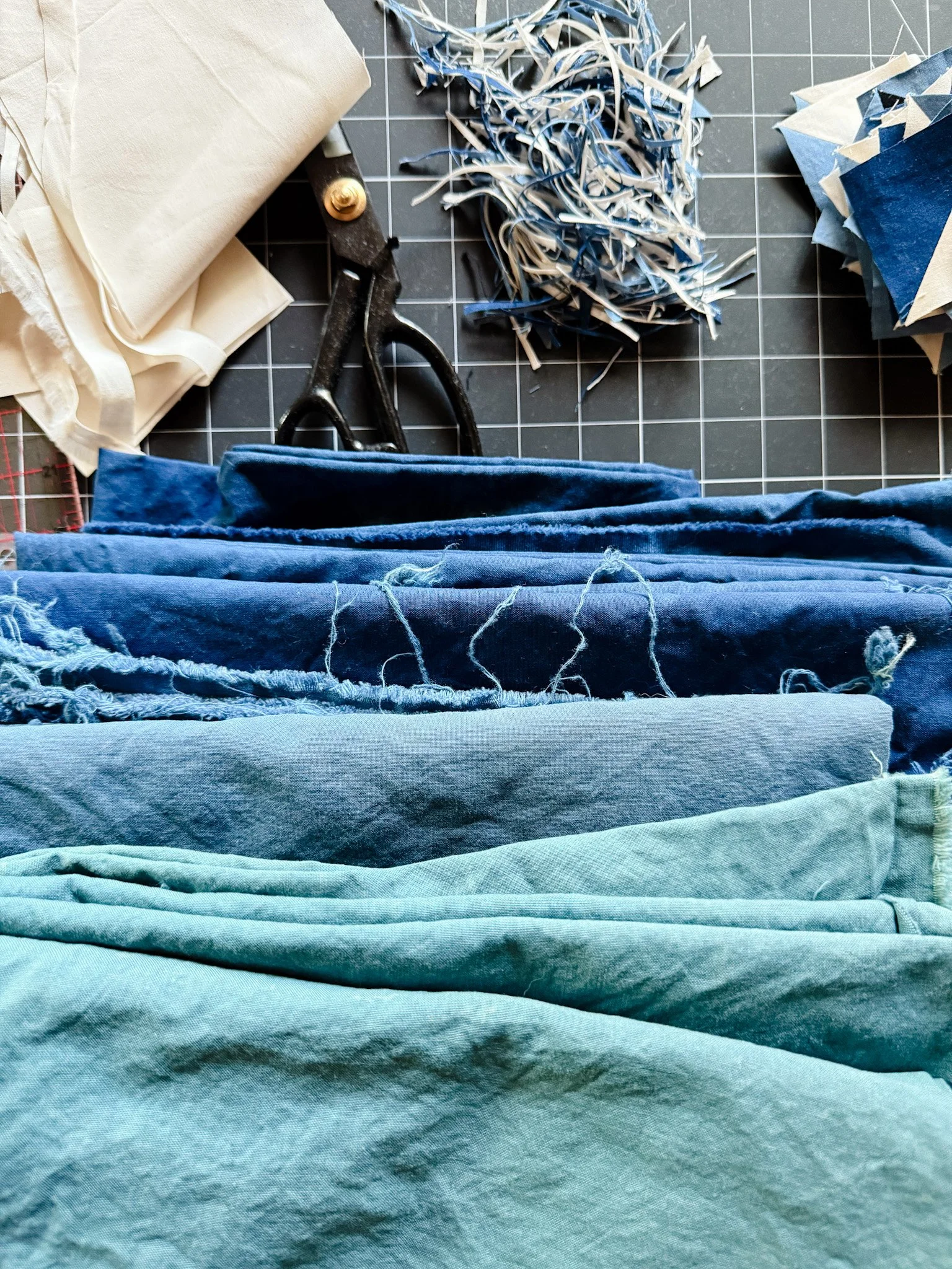 natural indigo dyeing quilts