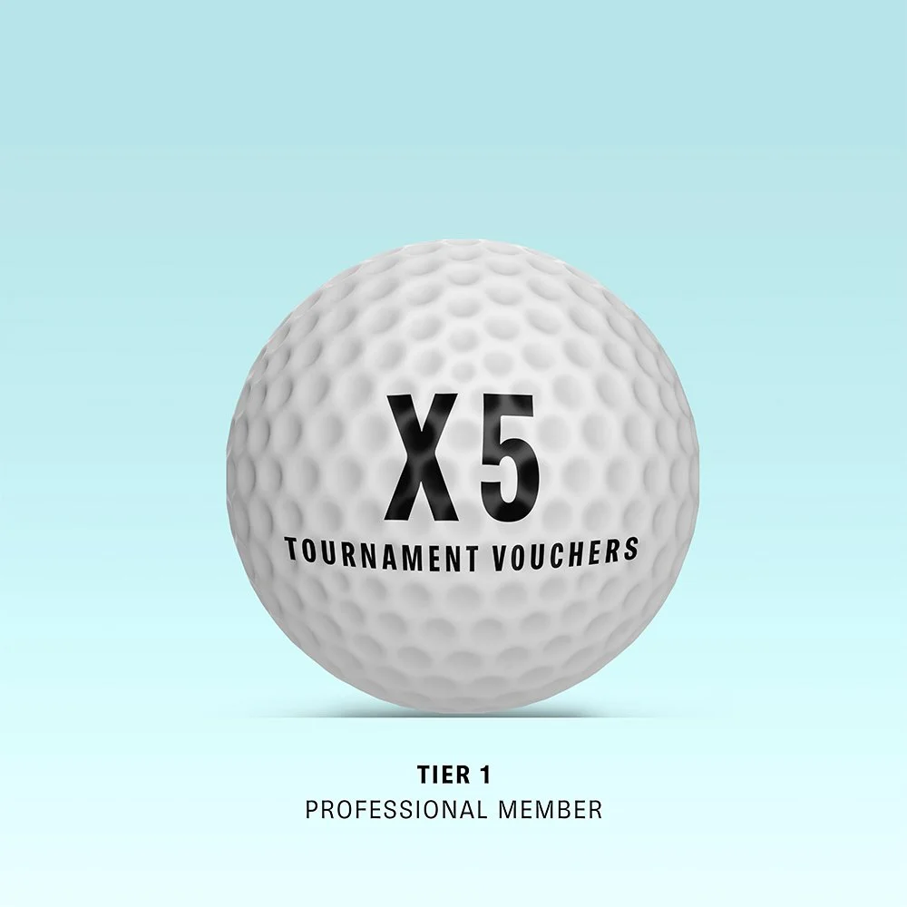 Tier 1 - 5x Tournament Vouchers (Professional Member)