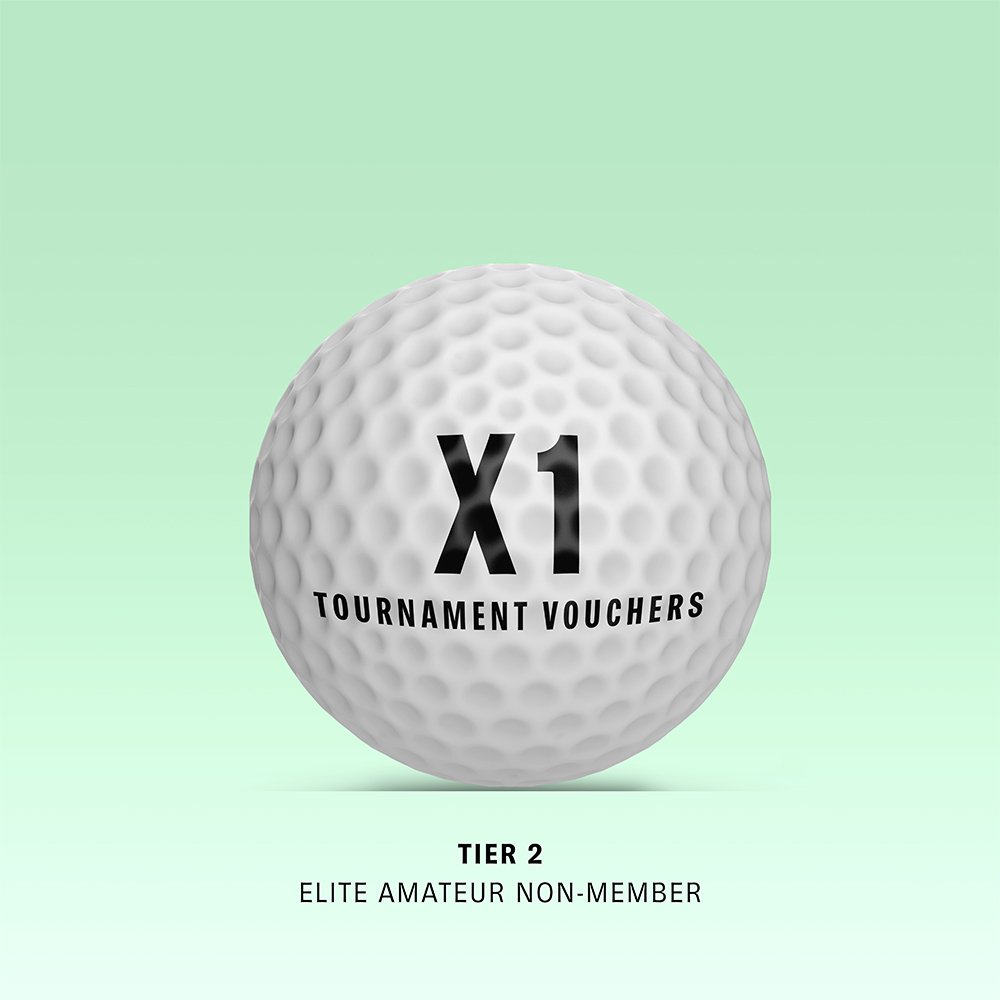 Tier 2 - 1x Tournament Voucher (Elite Amateur Non-Member)