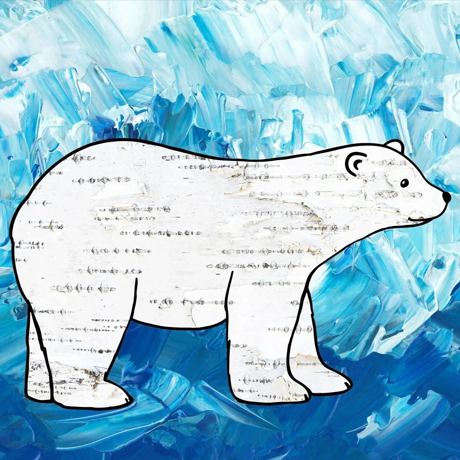 Birch Bark Bear – White Bear Lake