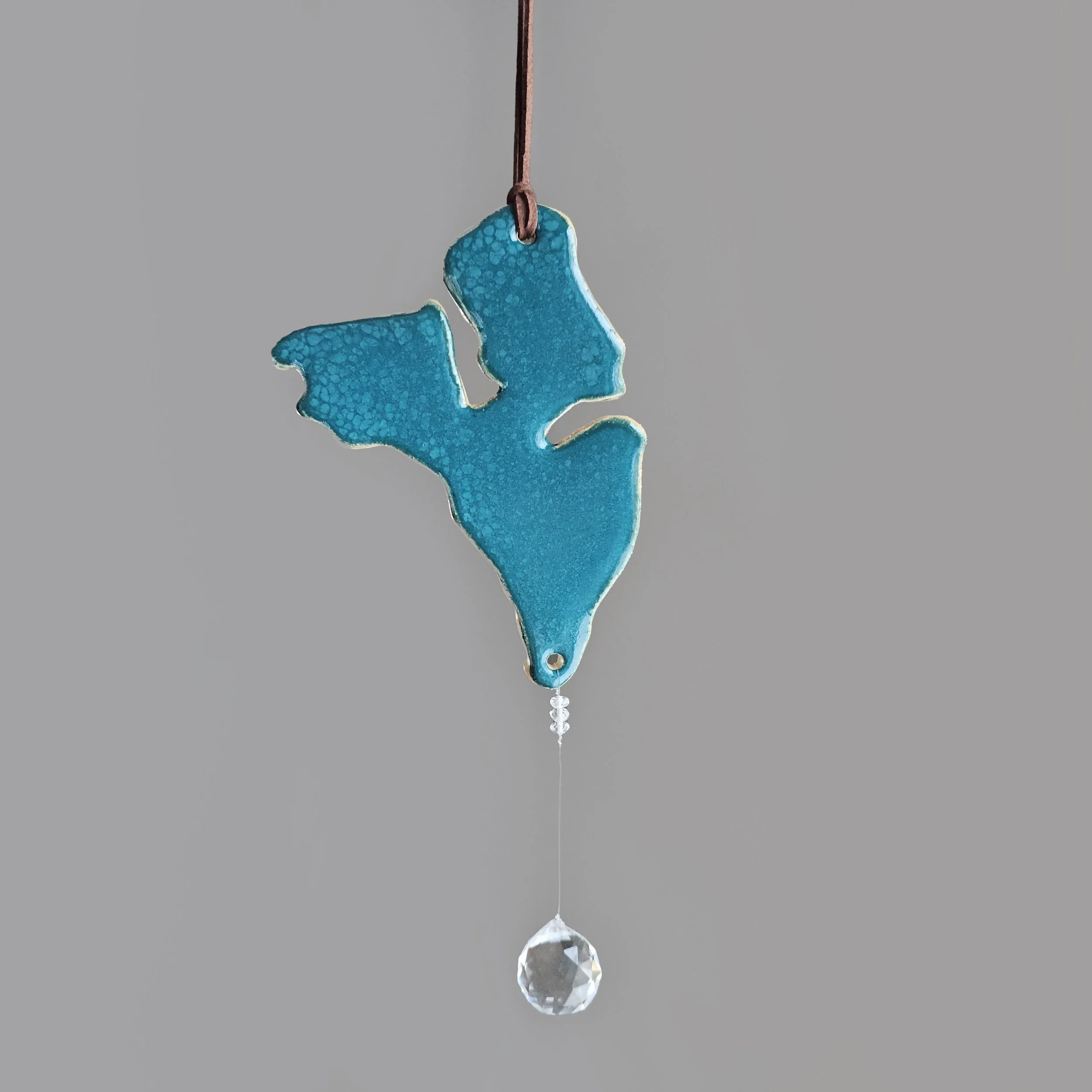 White Bear Lake Crystal Suncatcher Ornament