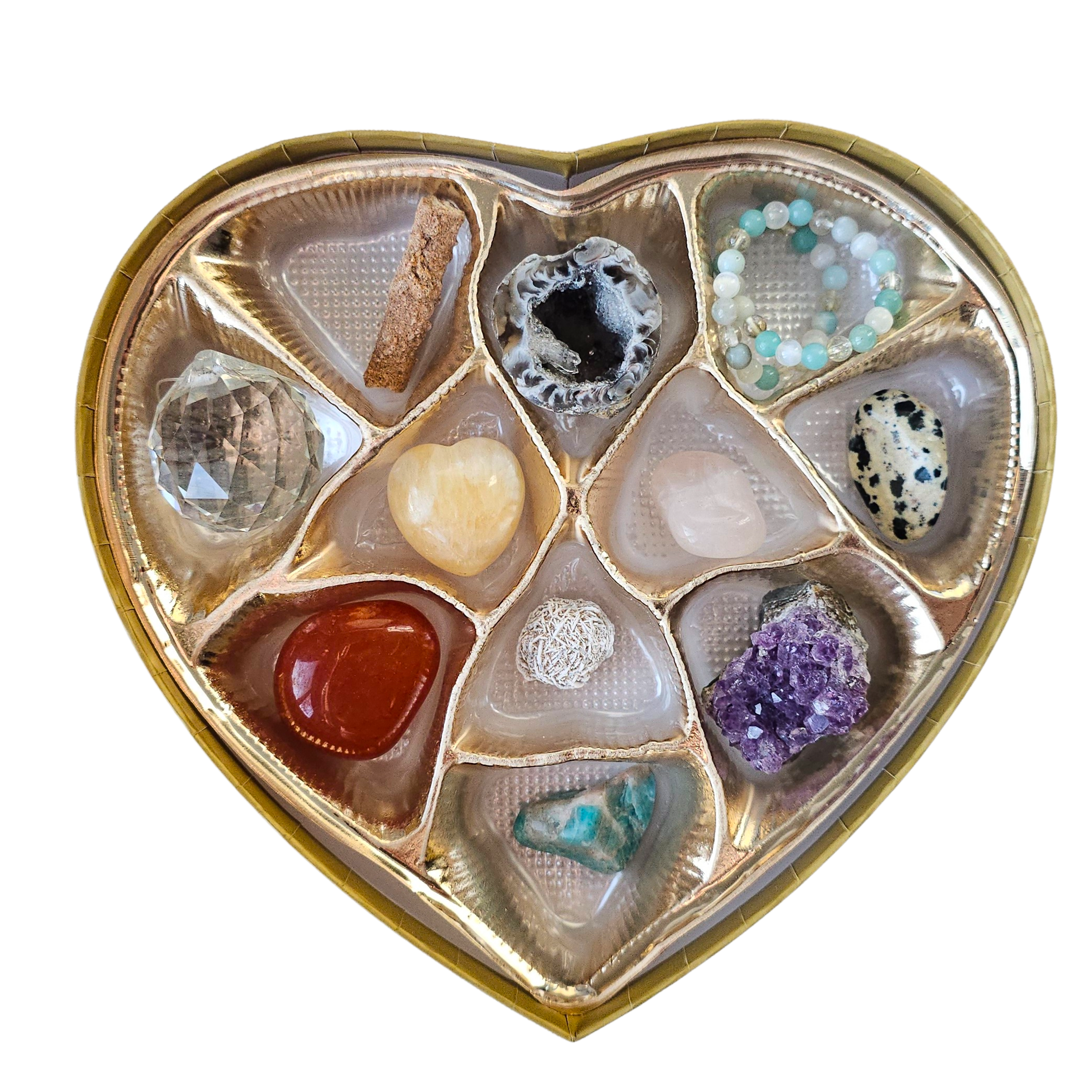 Sun & Stone Heart Box
