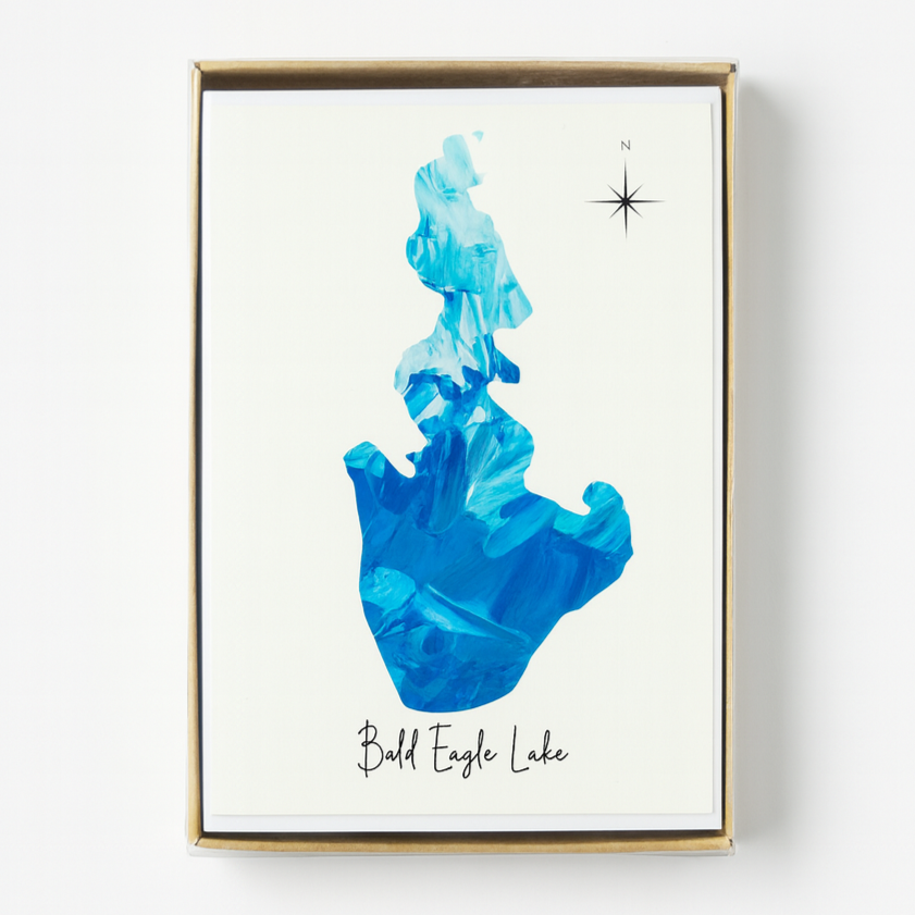 Bald Eagle Lake Card Set — Boxed Set of 6