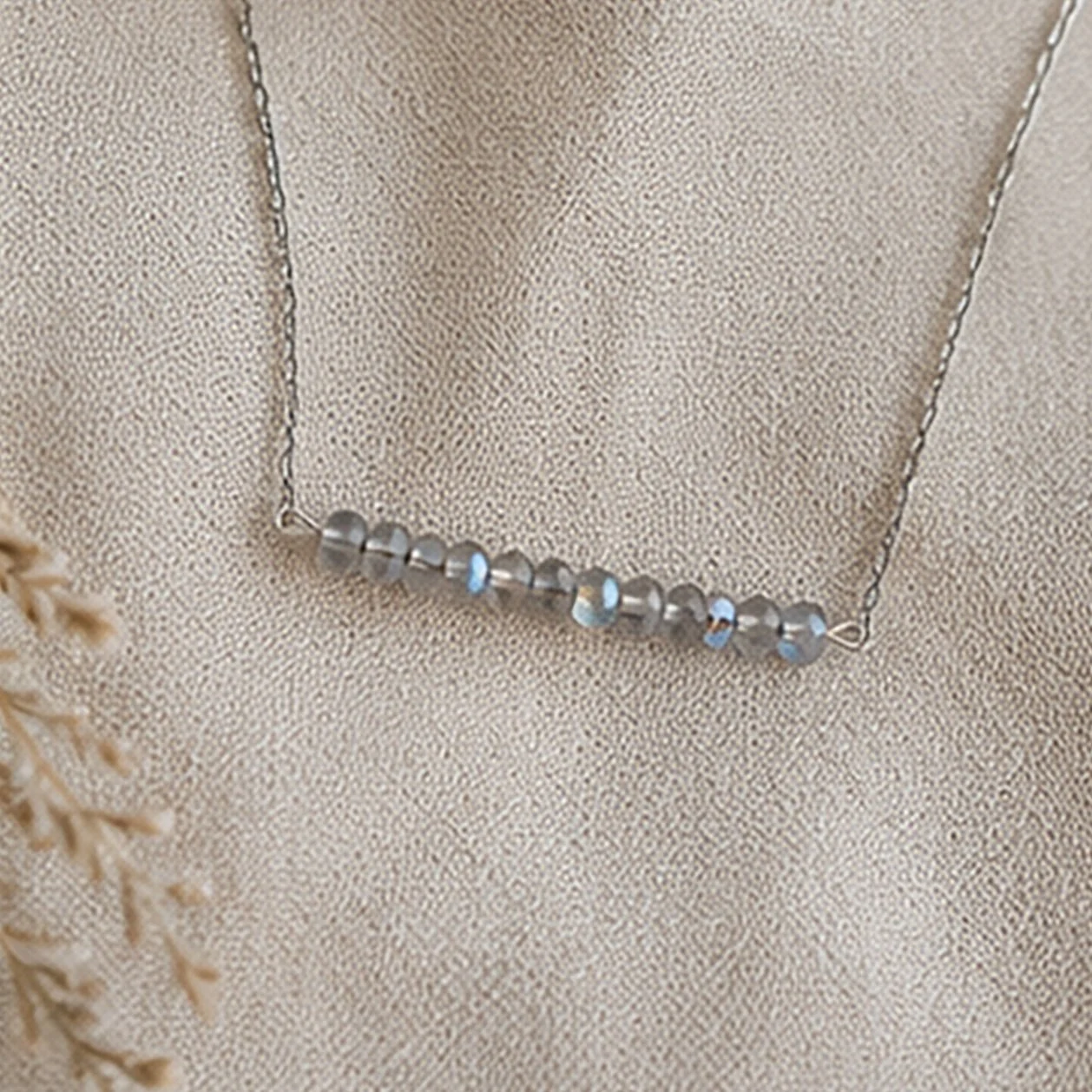 Labradorite Bead Necklace