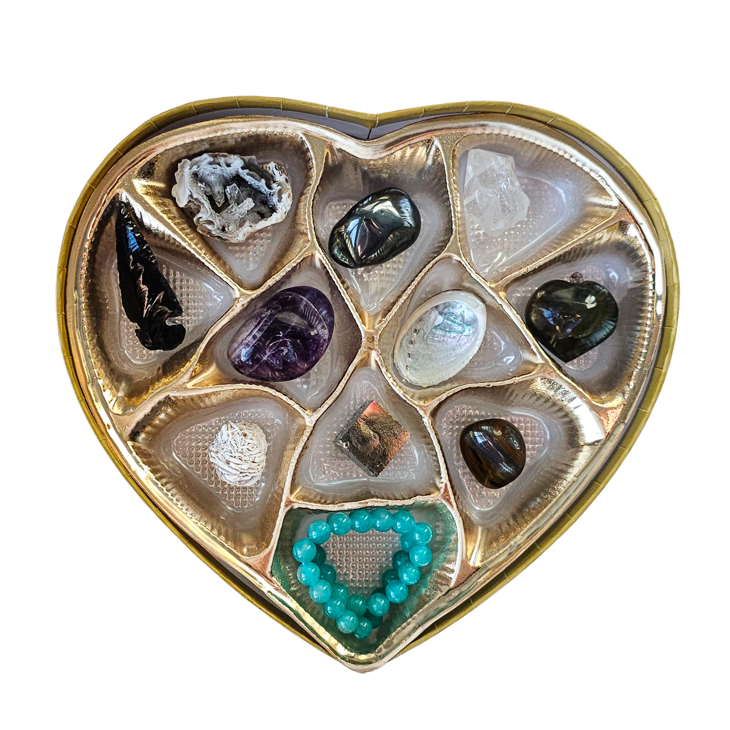 Midnight & Sea Heart Box