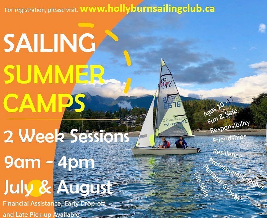 Registration is open! ⛵️HSC will be running COVID-19 modified camps. HSC believes that outdoor distant camps are one of the safer activities to do this summer. If COVID worsens or you can not attend our camps, refunds will be given in full. With limi