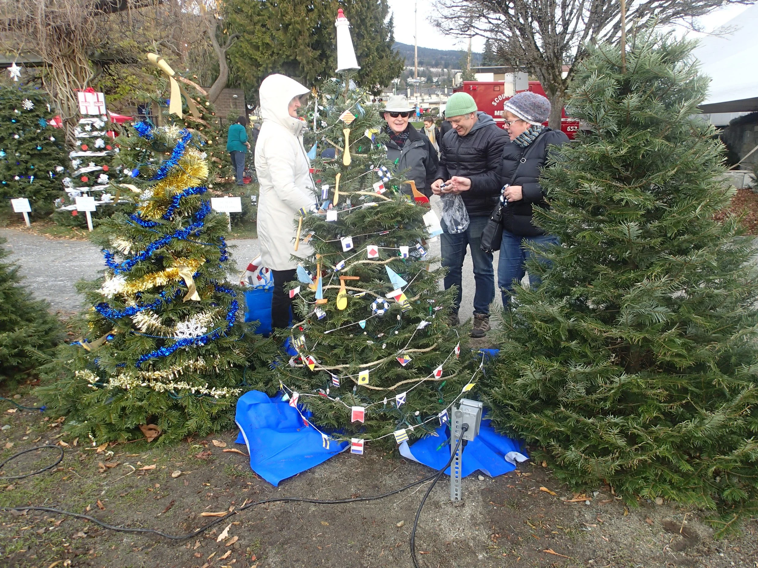 Forest of Miracles Tree Decorating event