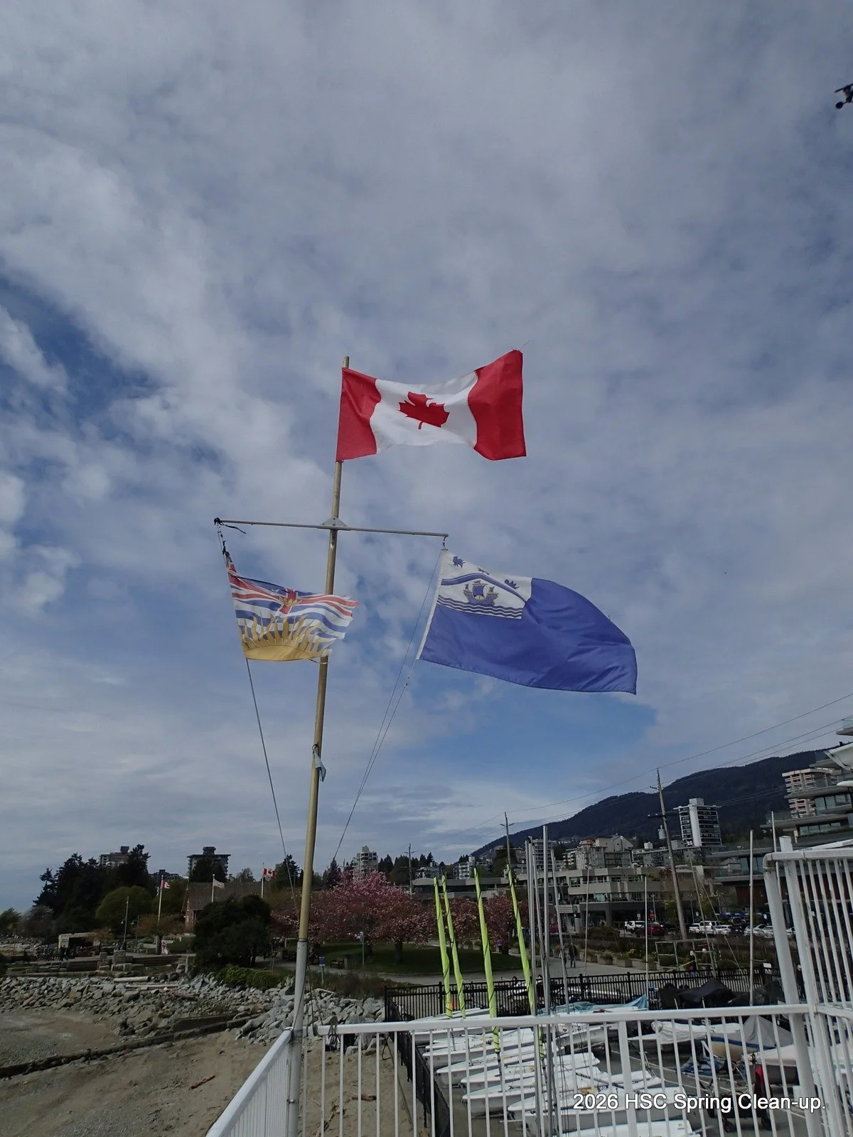 Spring Sunny Skies Clean-Up. 