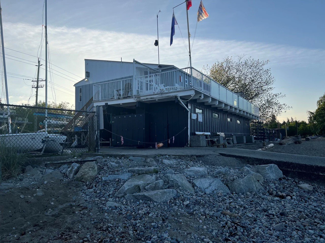New steps at our ramp!