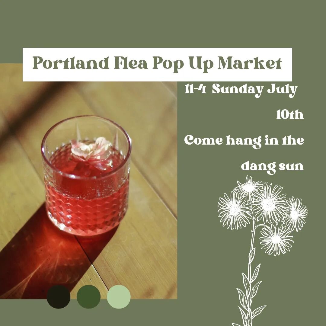 🔅 Hey all you Portland cuties 🔅

Tomorrow I will be at the @portlandflea 
Come get some Vitamin D  from the sun and vitamin C from me 💋

Since we are  FINALLY feeling some warmth I'm switching the broth sampling right on over to some YUMMY Dawnbre