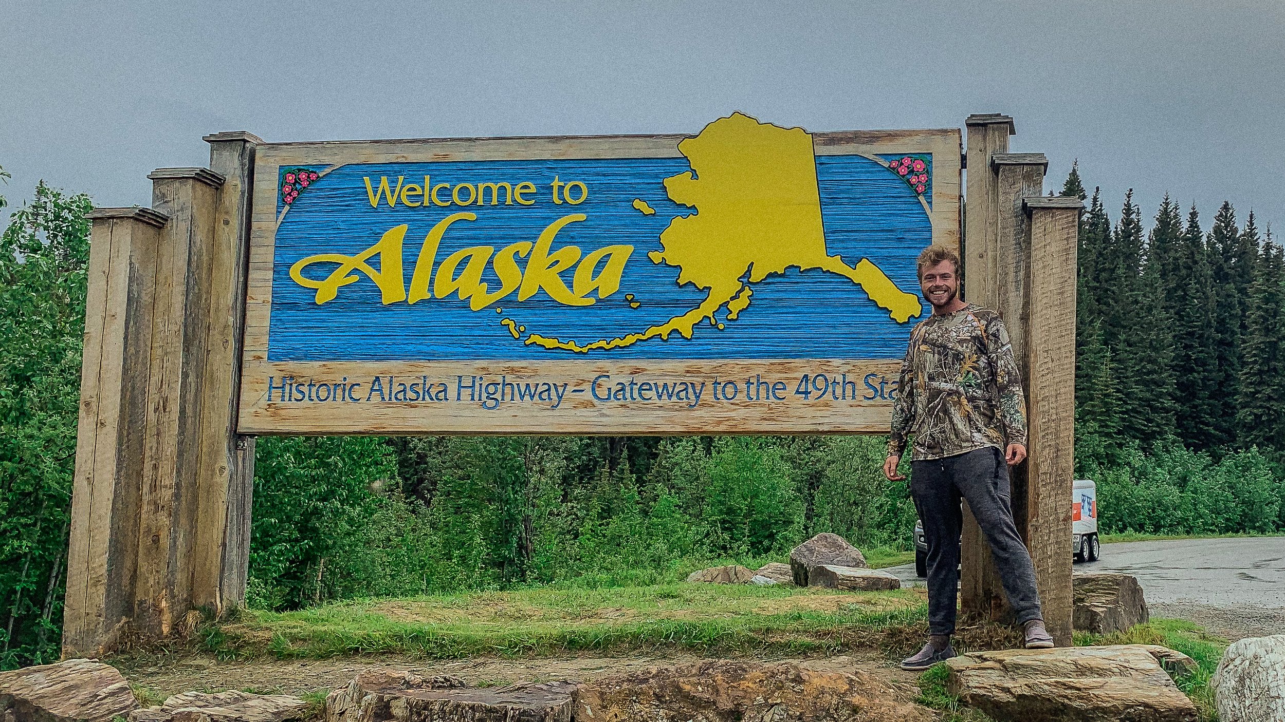 Alaska // Yukon Territory Border
