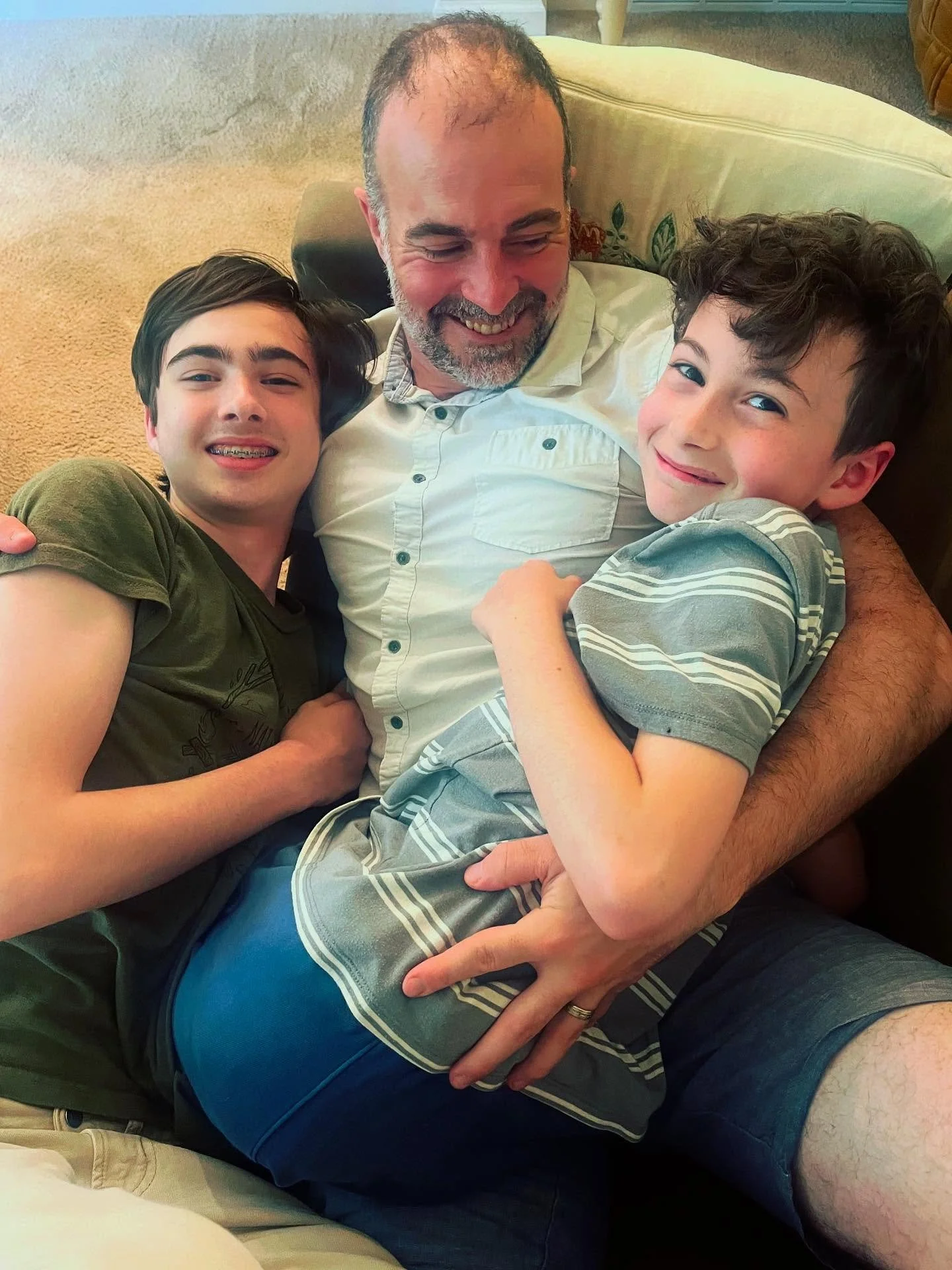 Father&rsquo;s Day 2025&ndash;love and laughter with the two best men I&rsquo;ve ever known, who are helping me raise two more.