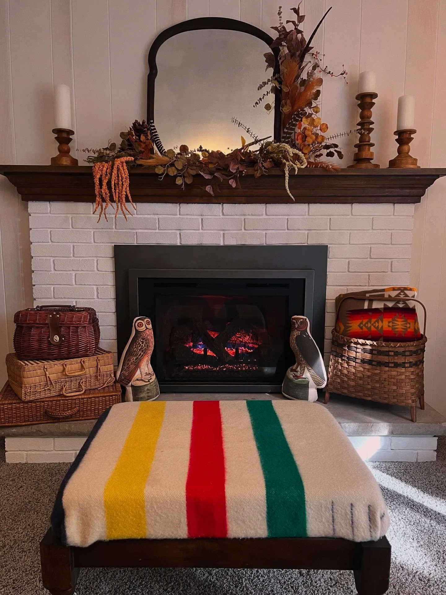 Favorite spot in my favorite room for this favorite season. 🎃🍁🍎