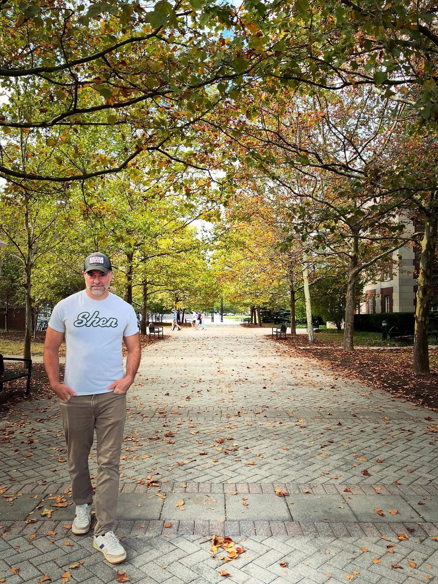 We had the best (busiest!) weekend in western NY. We visited our alma mater, cheered T on at a huge cross-country invitational, and then headed to Buffalo to celebrate a wonderful family event.

When we reached @urochester campus, Mac asked, &ldquo;S