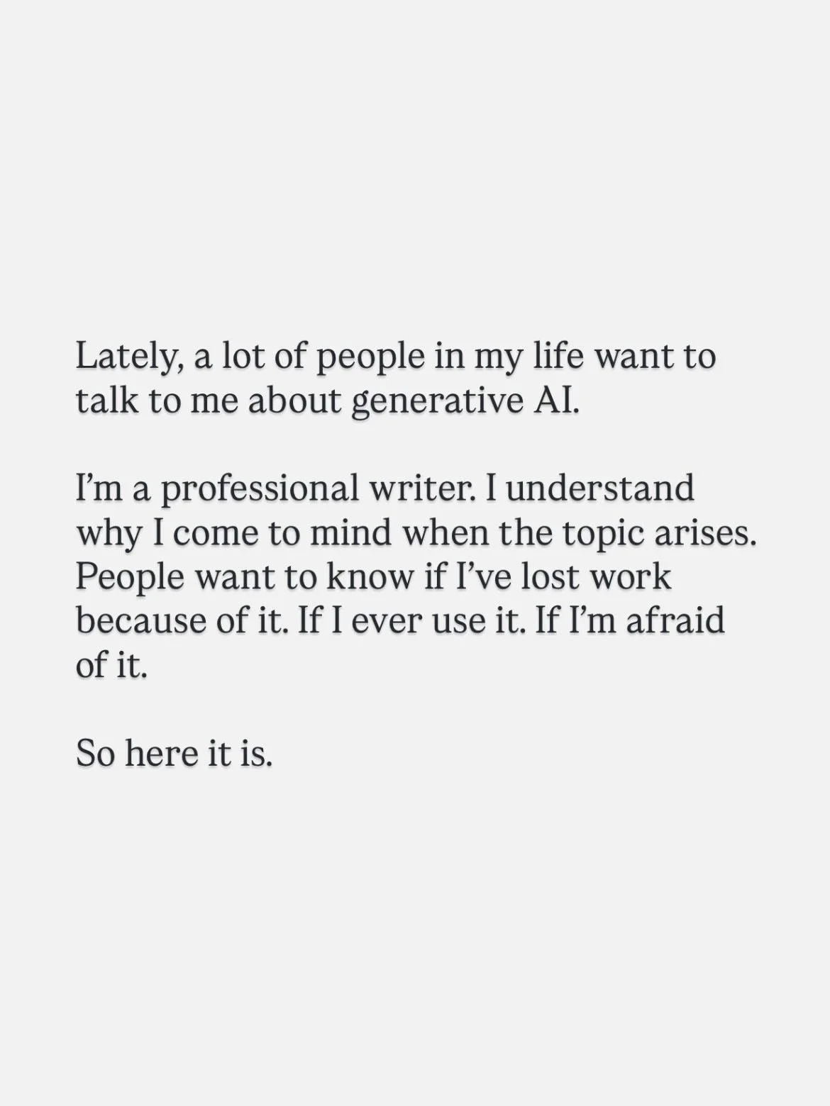 In other words, nope.

#antiai