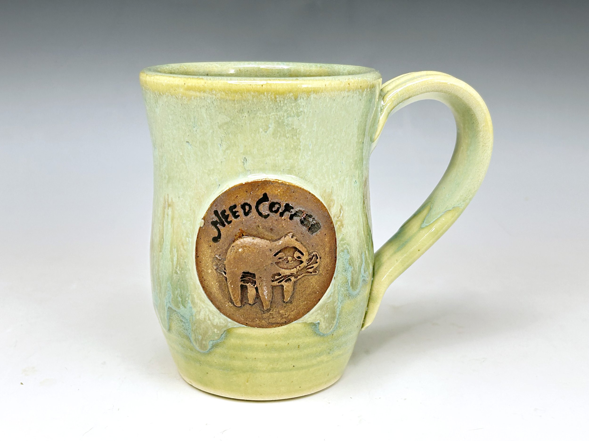 "Needs Coffee" Humorous Sloth Mug