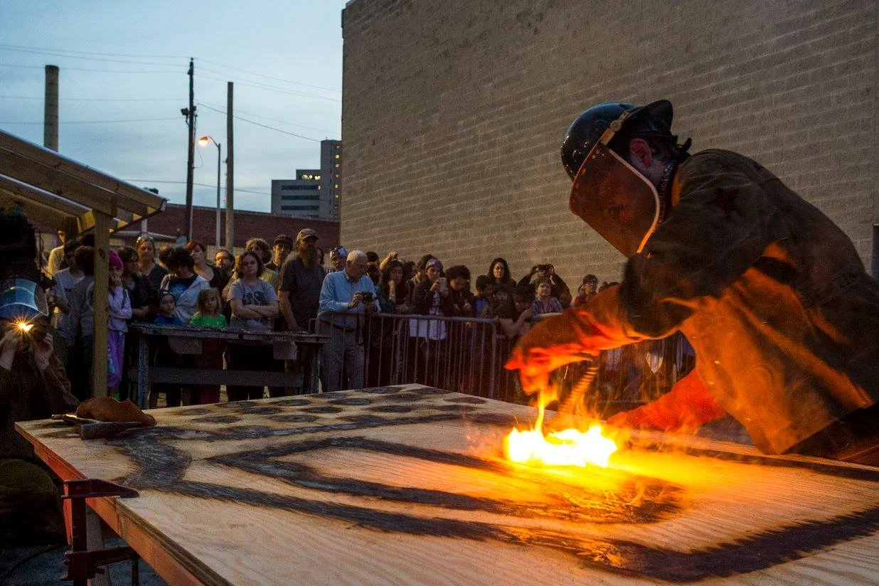 Iron Performance — PAGE BURCH - SCULPTURE