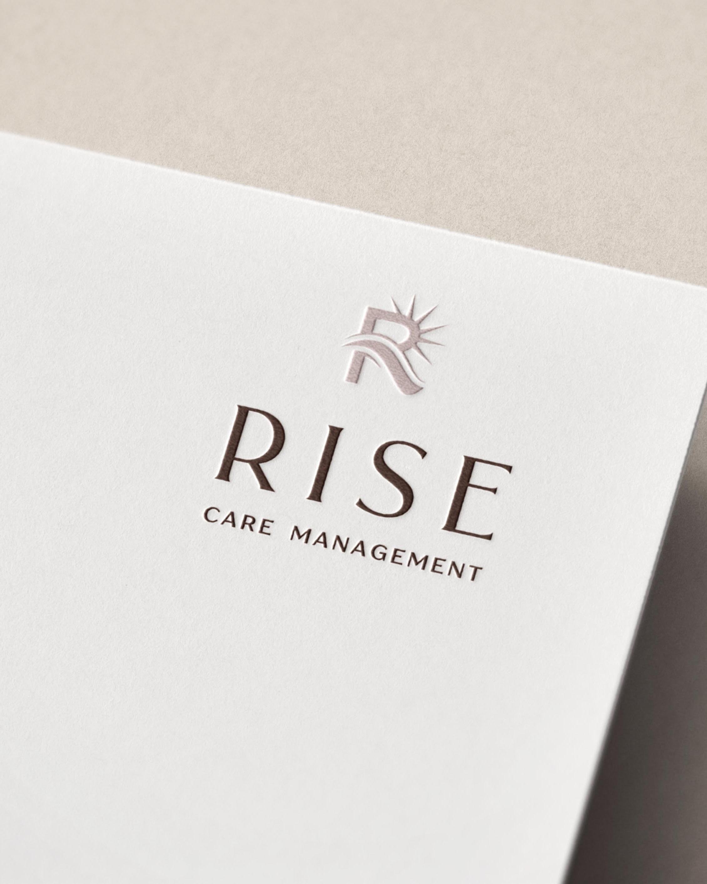 Rise Care Management final logo