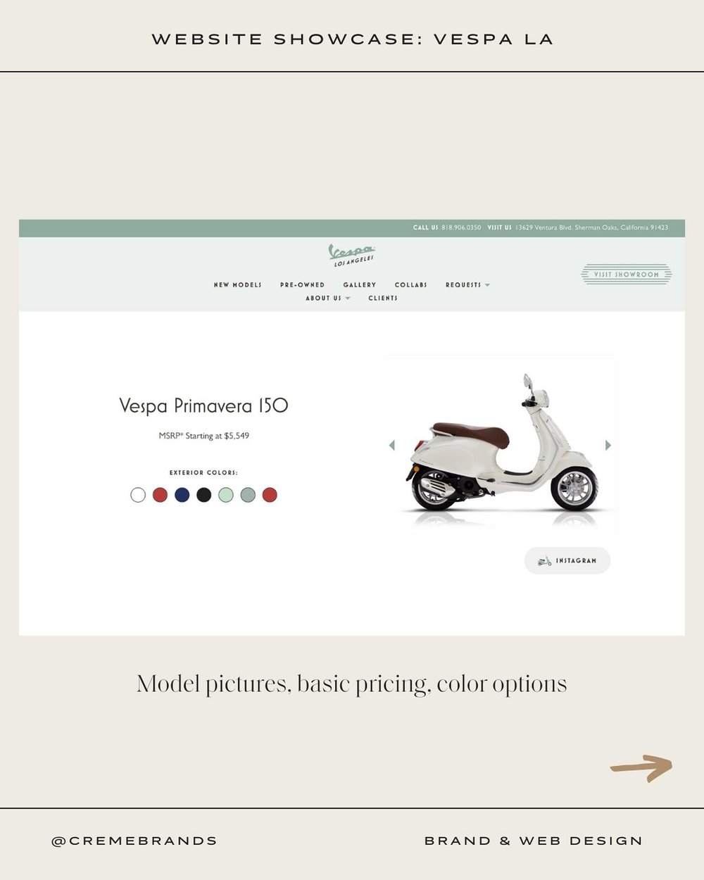 Vespa LA product details