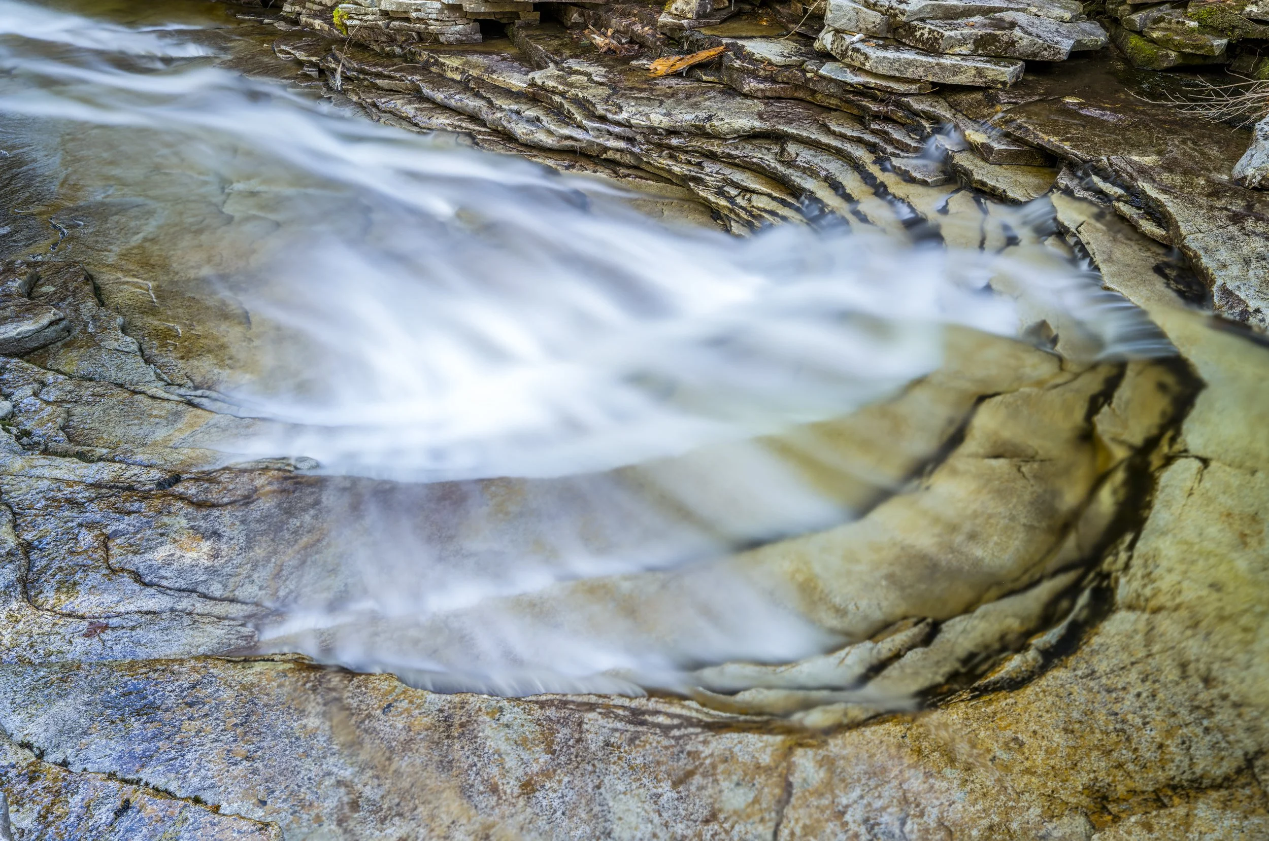 Below Coliseum Falls, Bemis Brook