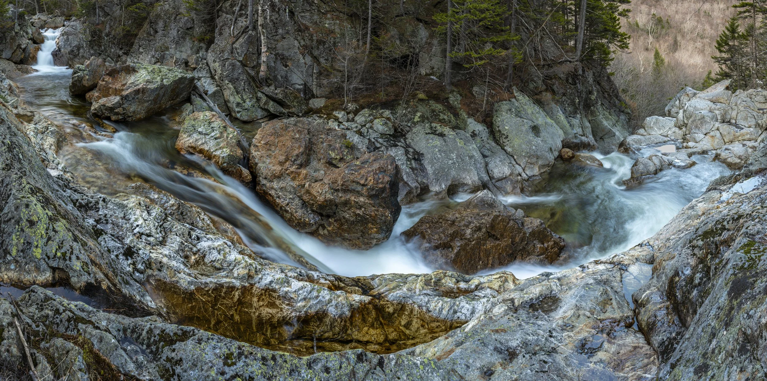 Lip of Glen Ellis Falls, White Mts.