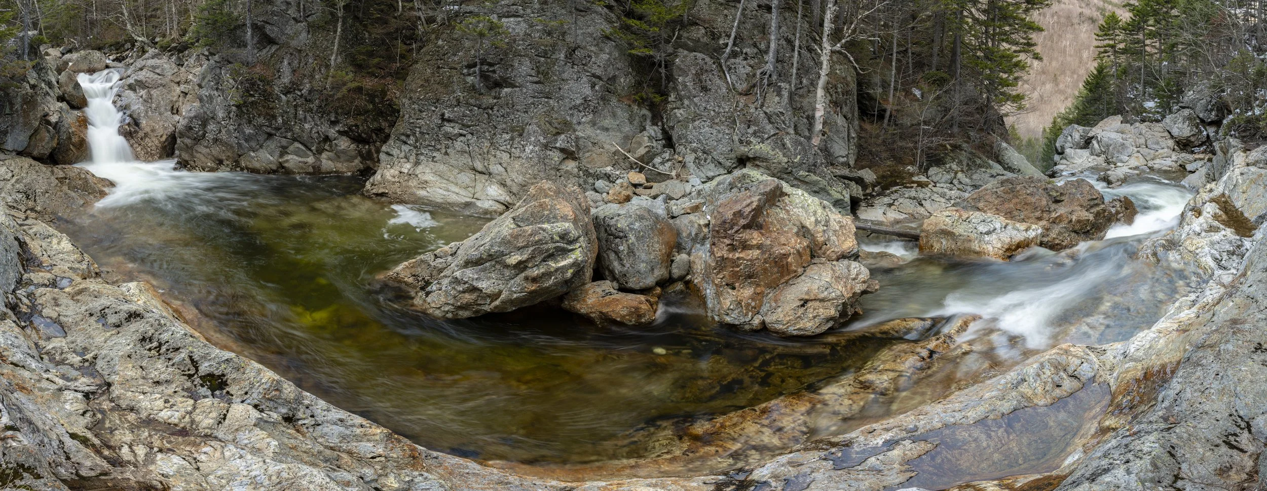 Ellis River, Above Glen Ellis Falls, White Mts.